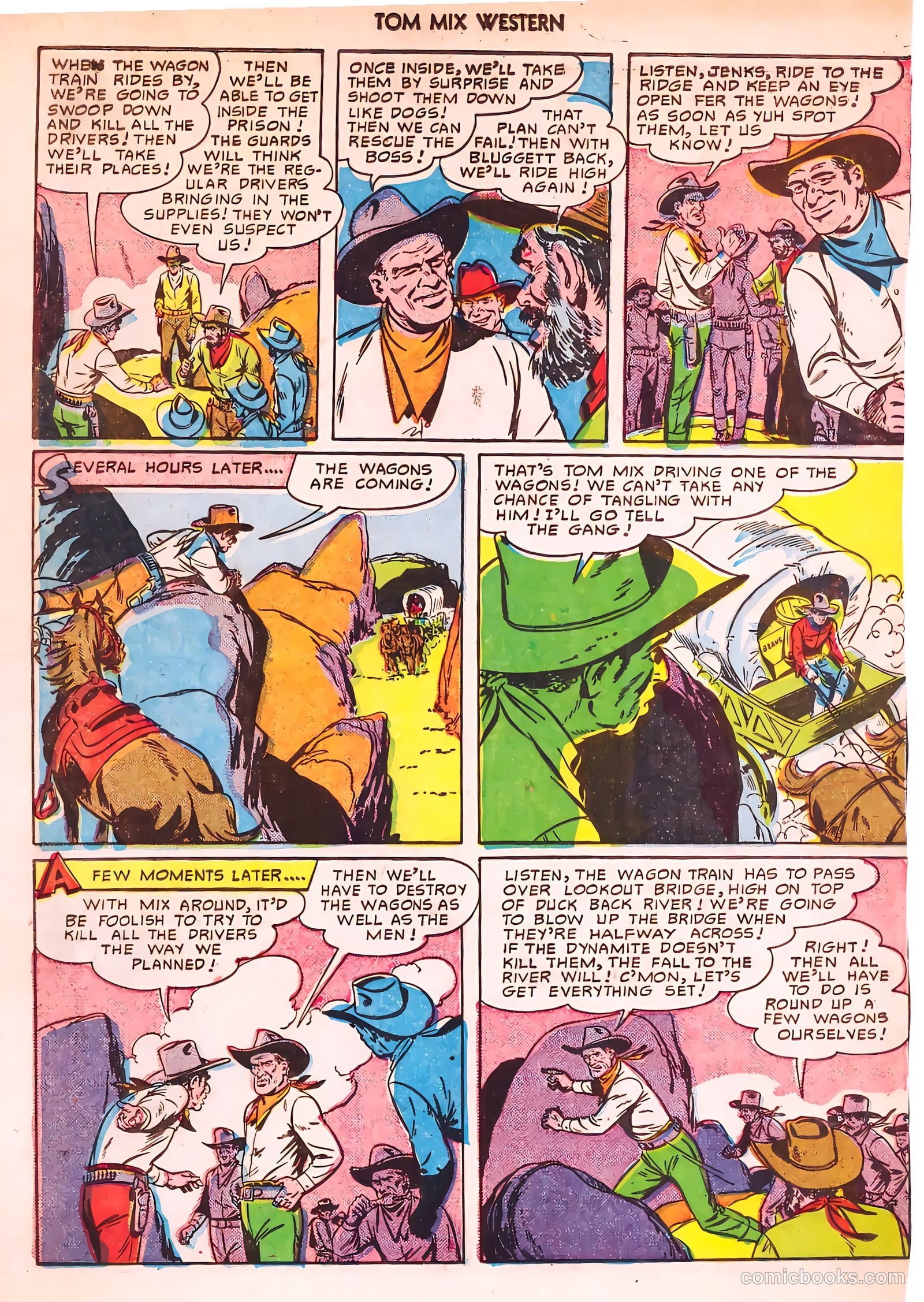 Tom Mix Western #33 (1950) — page 39 of 54
