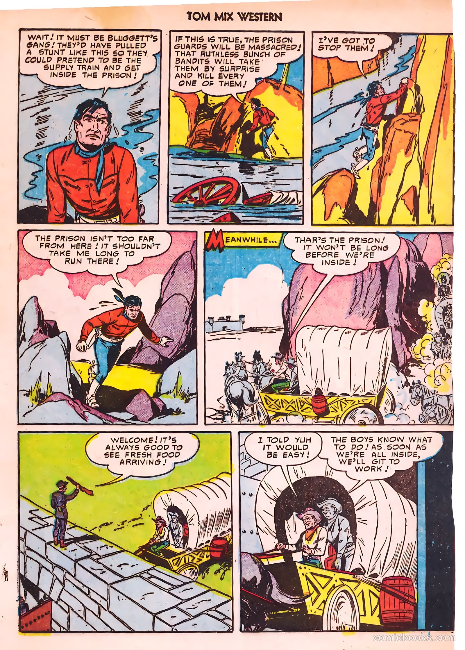 Tom Mix Western #33 (1950) — page 41 of 54