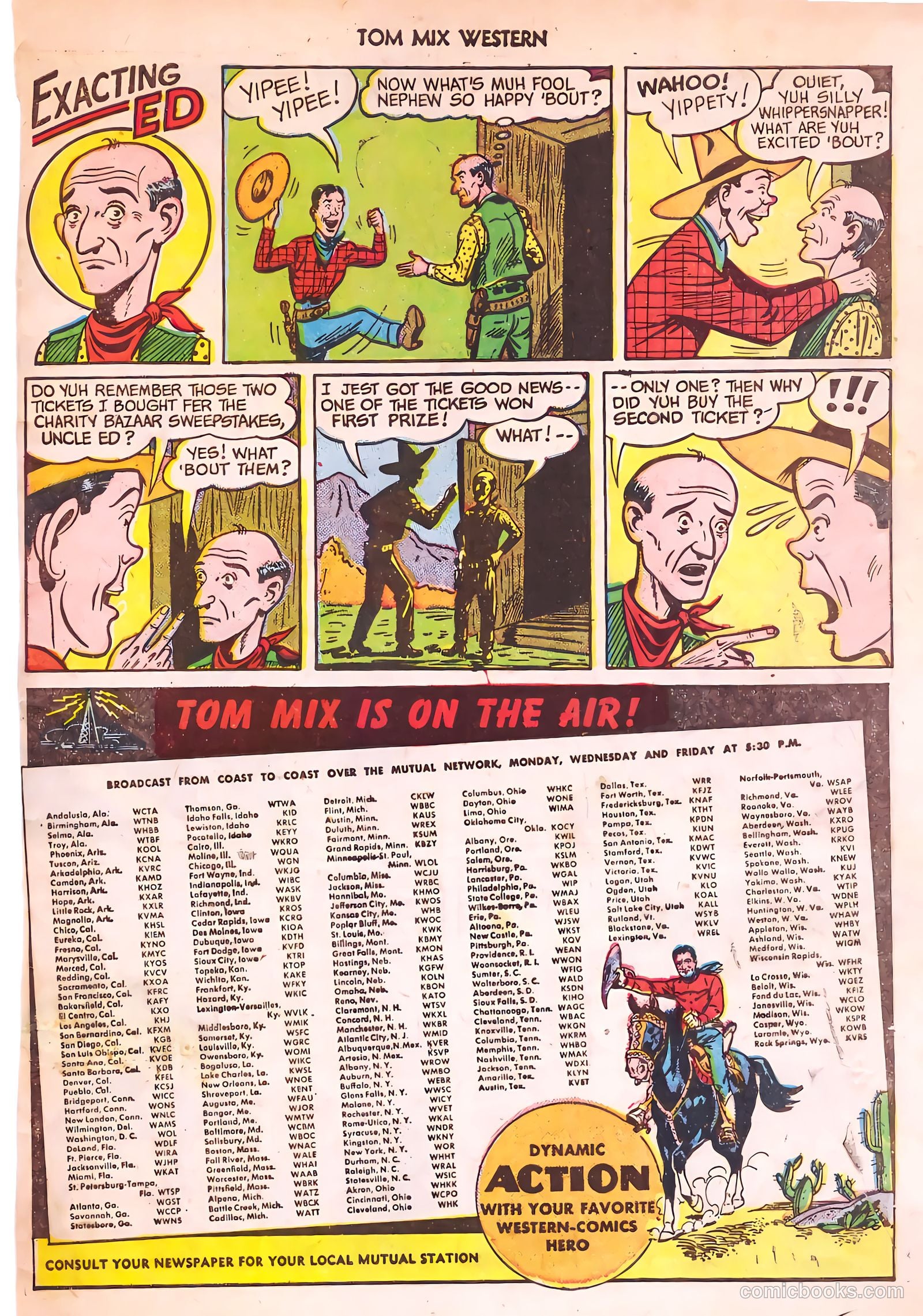 Tom Mix Western #33 (1950) — page 44 of 54