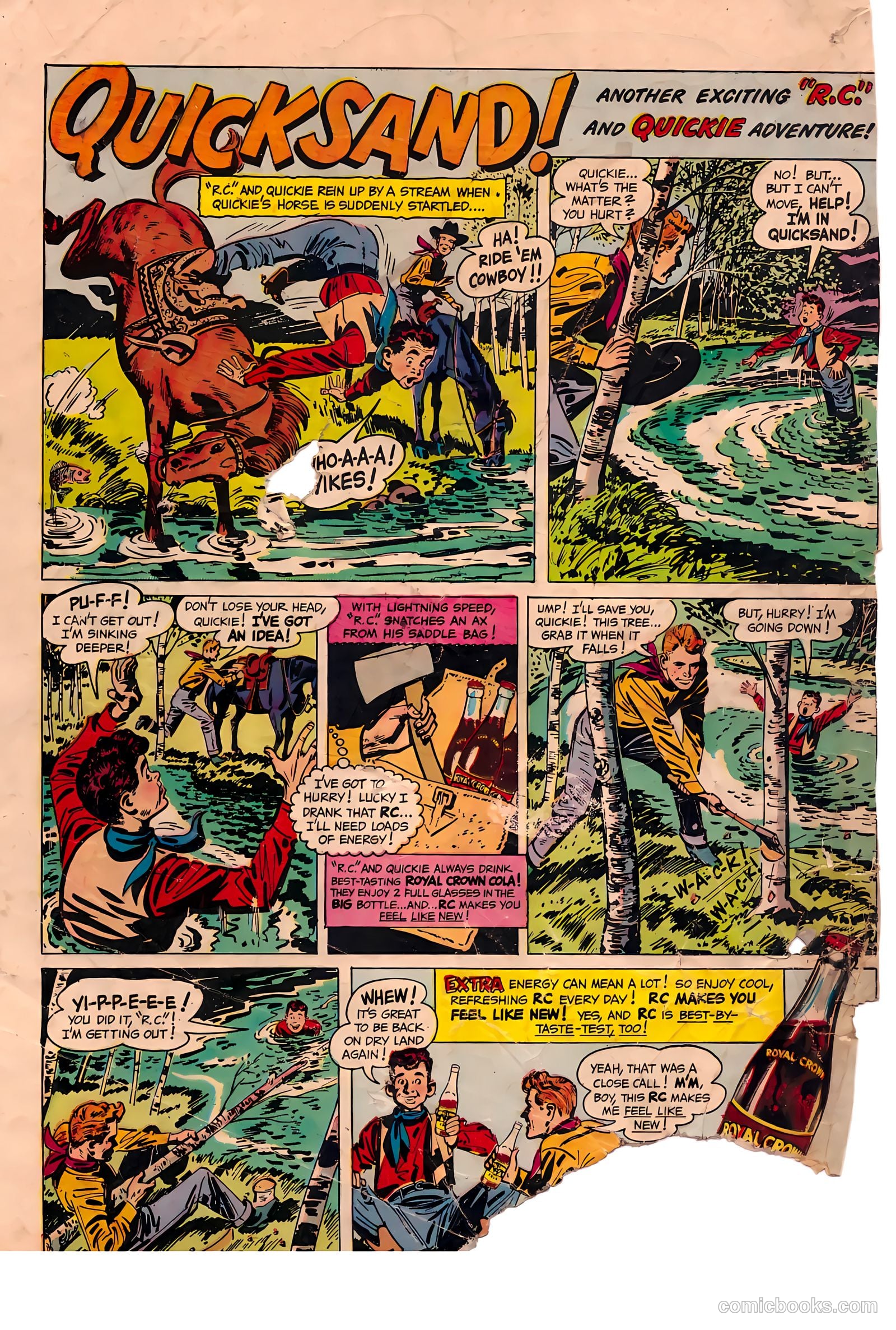 Tom Mix Western #33 (1950) — page 53 of 54