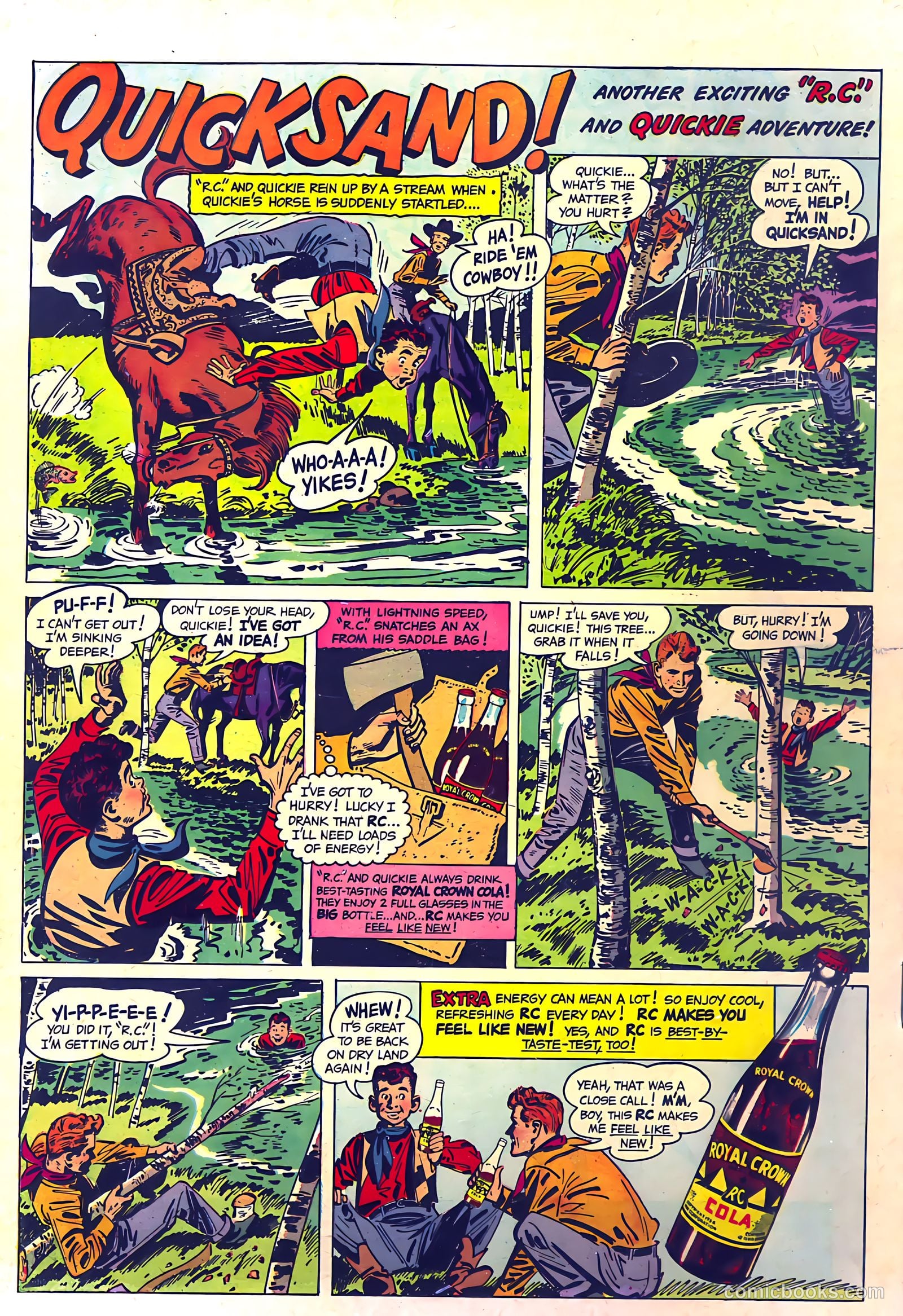 Tom Mix Western #33 (1950) — page 54 of 54