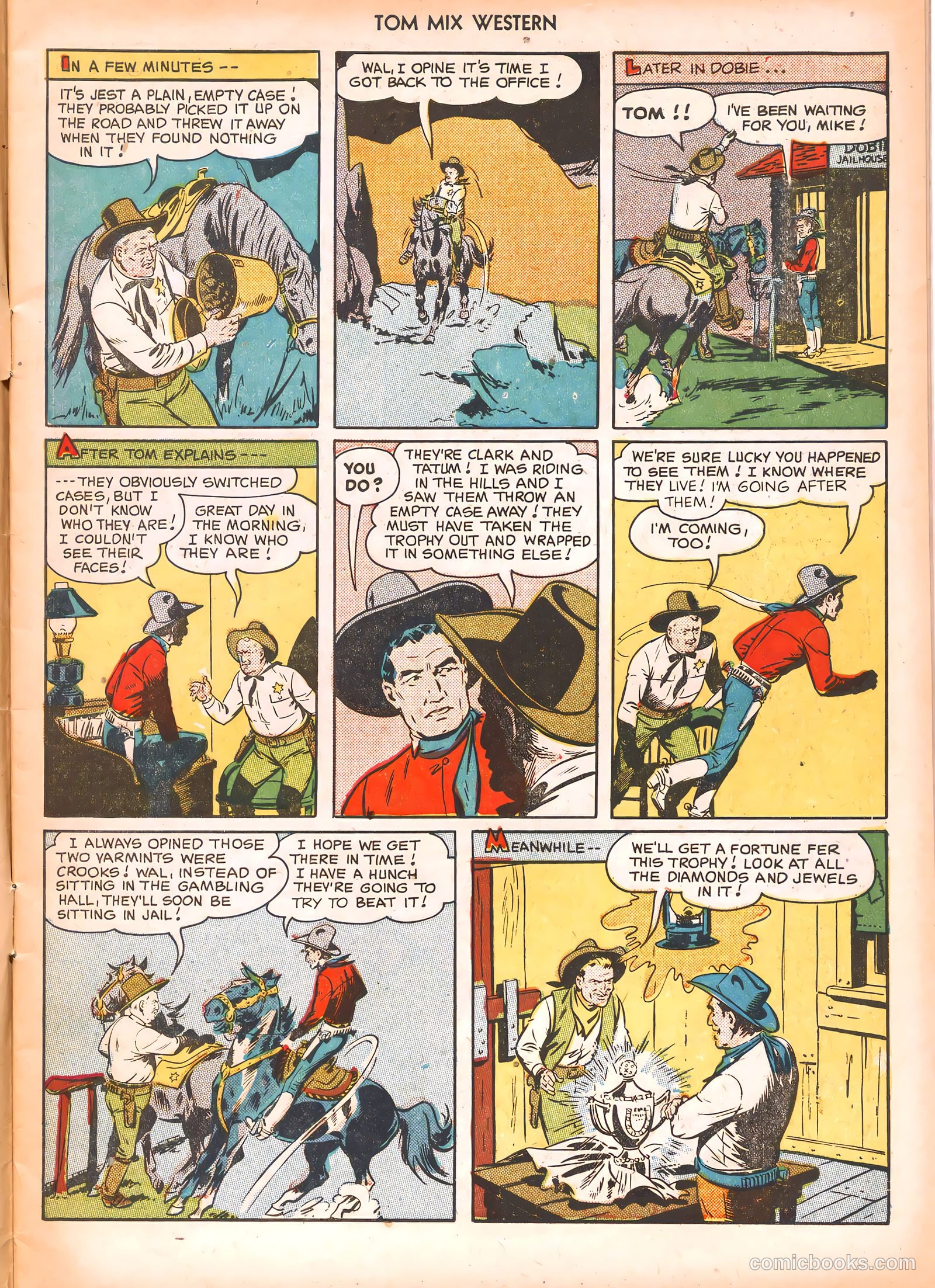 Tom Mix Western #34 (1950) — page 7 of 36