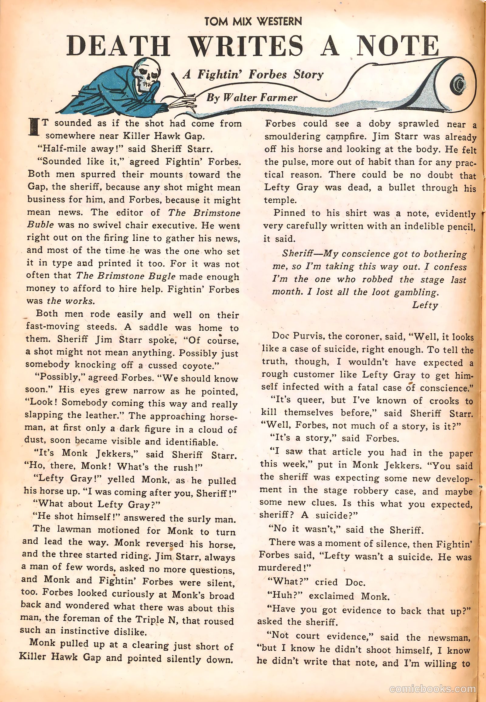 Tom Mix Western #34 (1950) — page 10 of 36