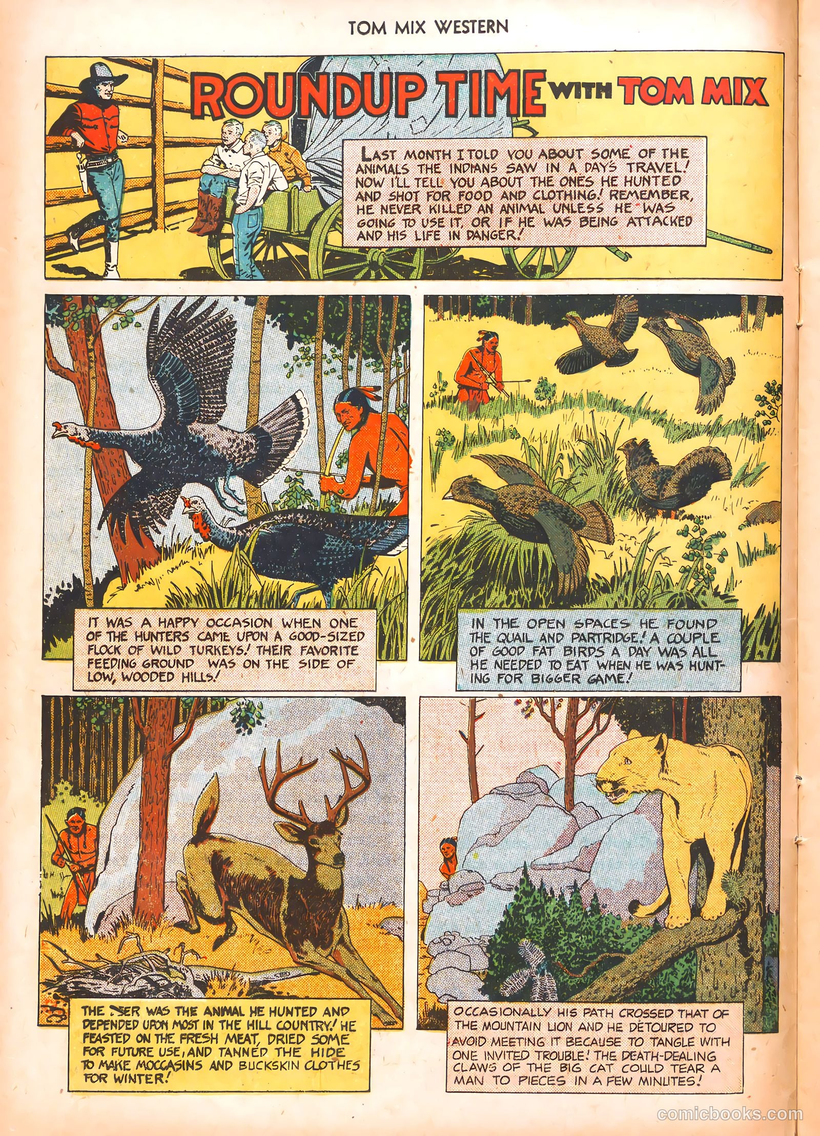 Tom Mix Western #34 (1950) — page 12 of 36