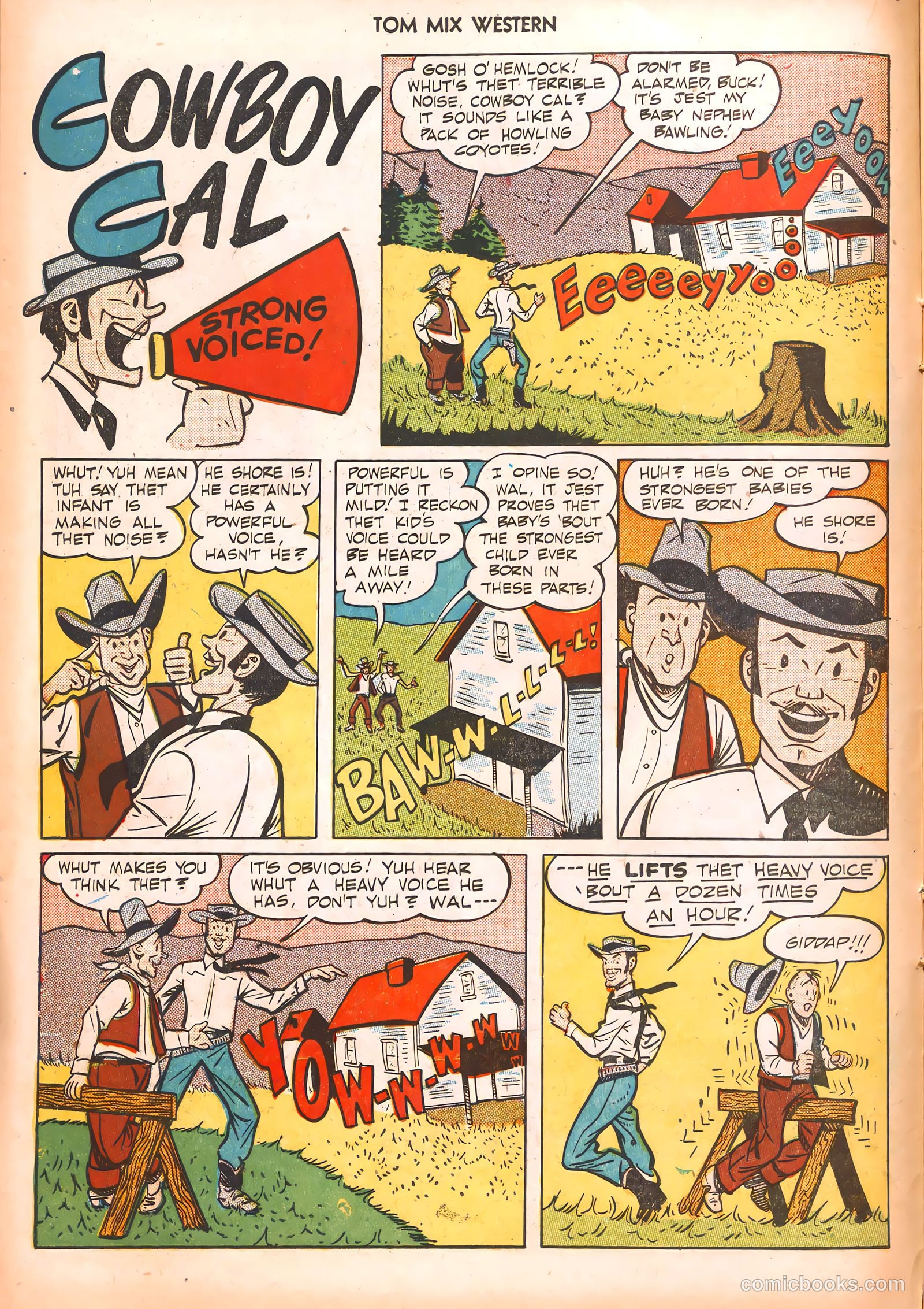 Tom Mix Western #34 (1950) — page 14 of 36