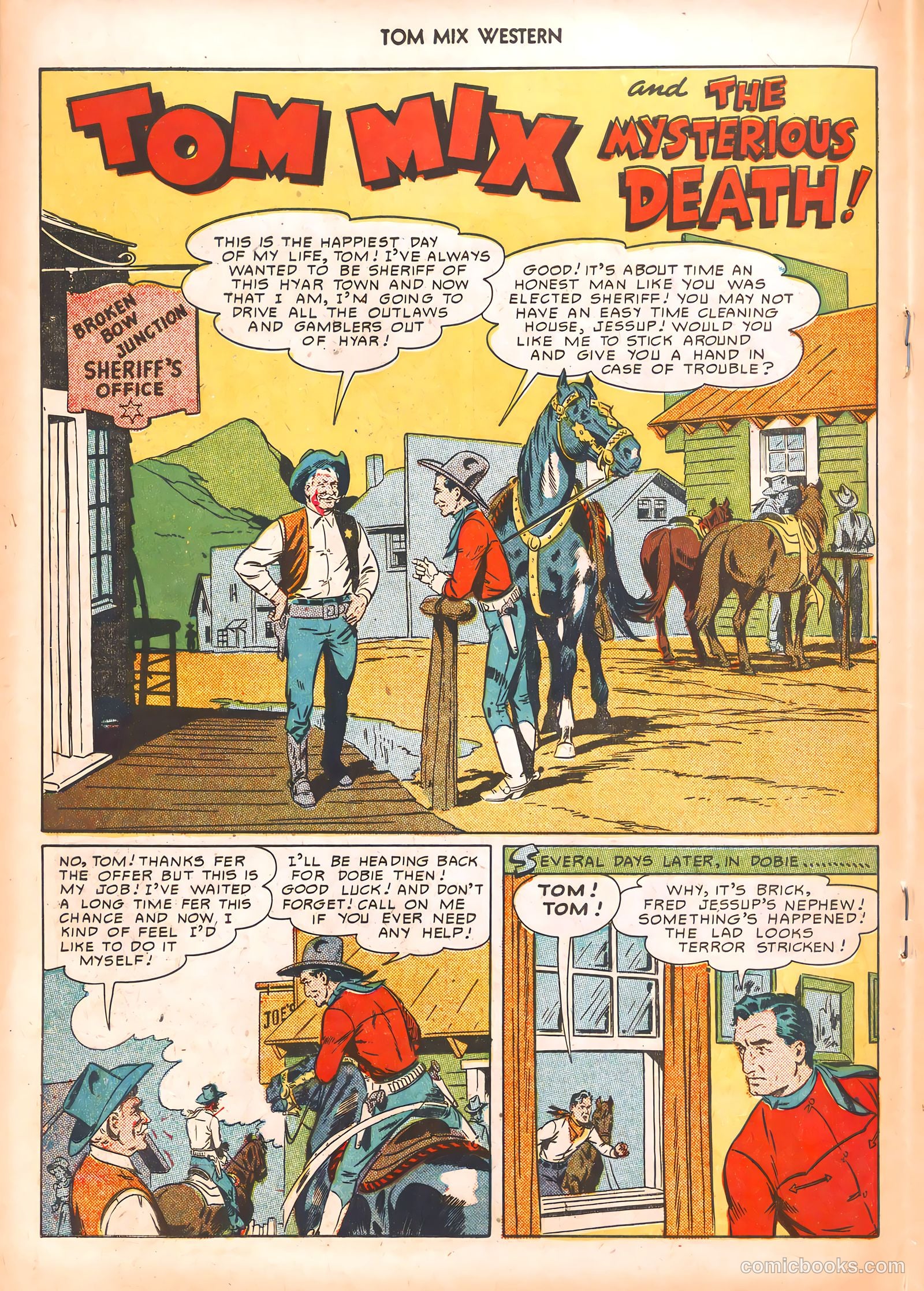 Tom Mix Western #34 (1950) — page 18 of 36