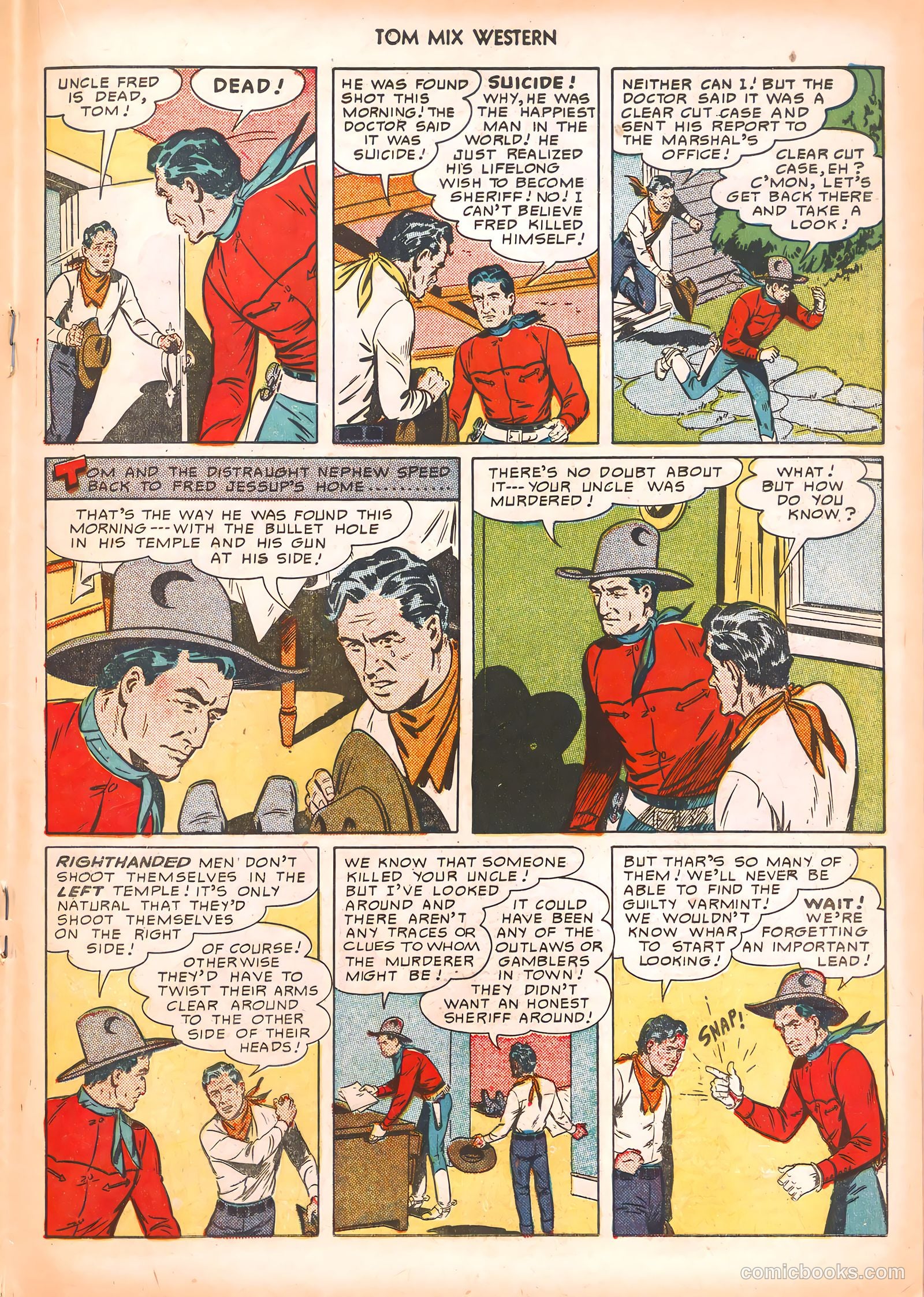 Tom Mix Western #34 (1950) — page 19 of 36