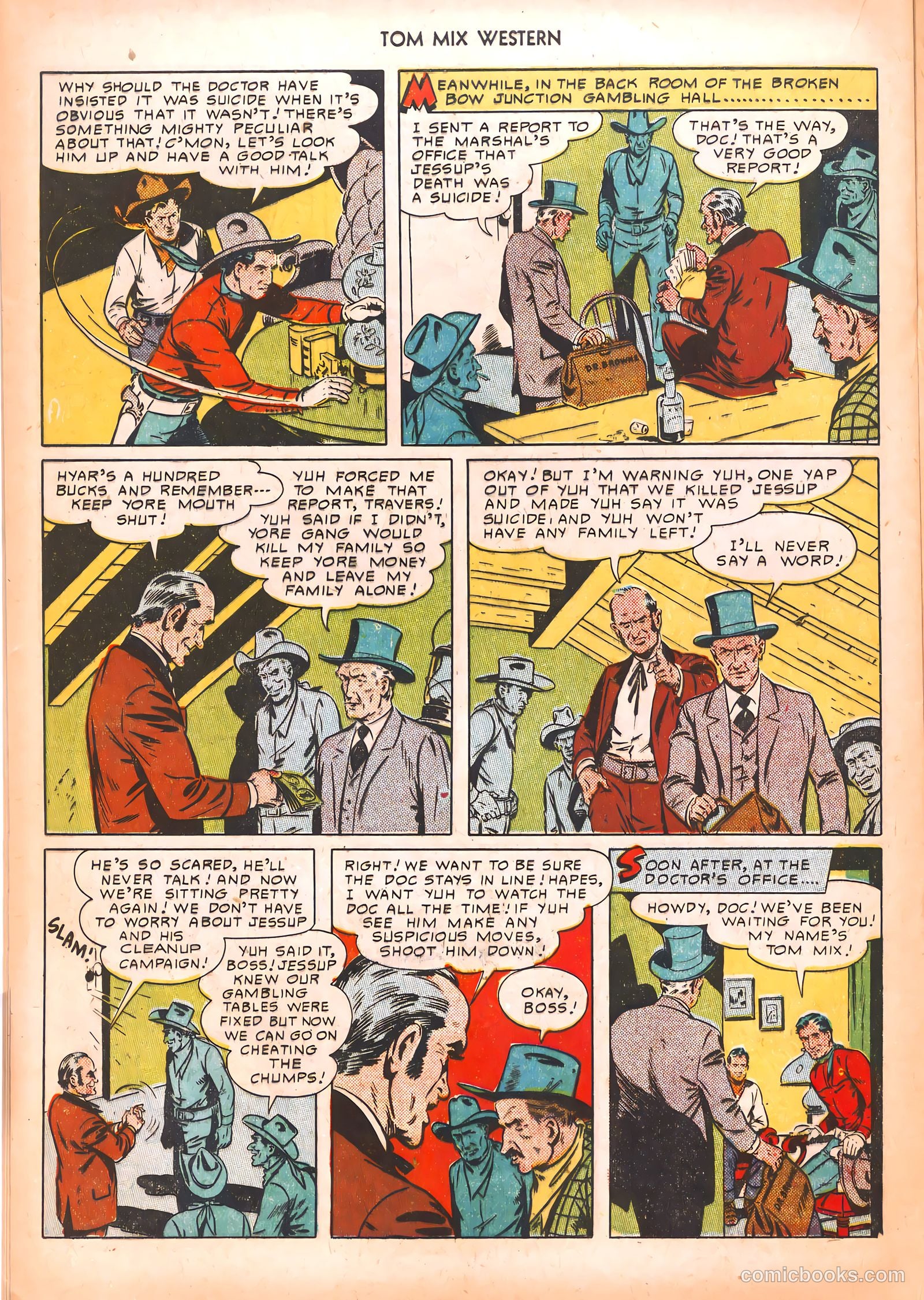 Tom Mix Western #34 (1950) — page 20 of 36