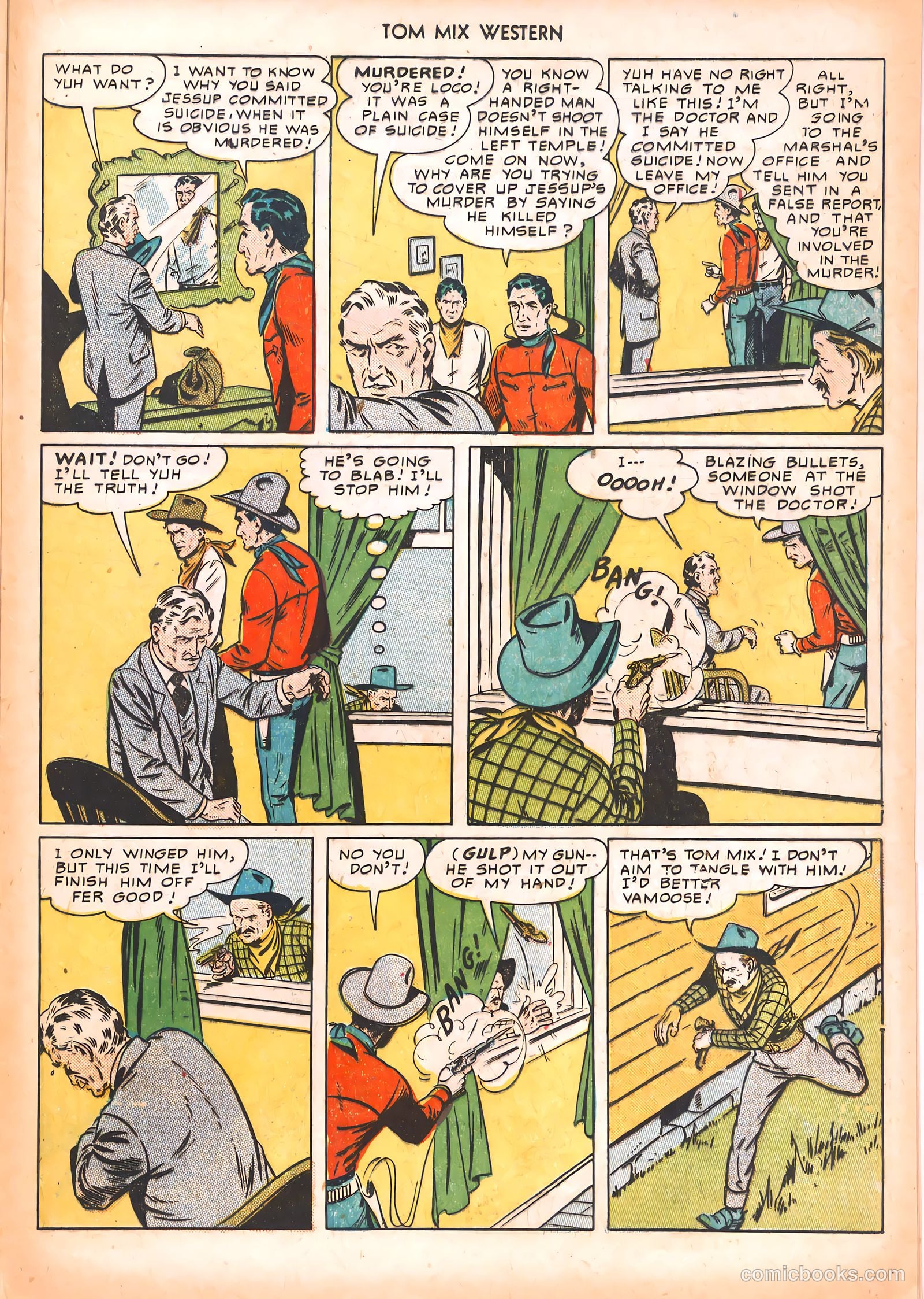 Tom Mix Western #34 (1950) — page 21 of 36