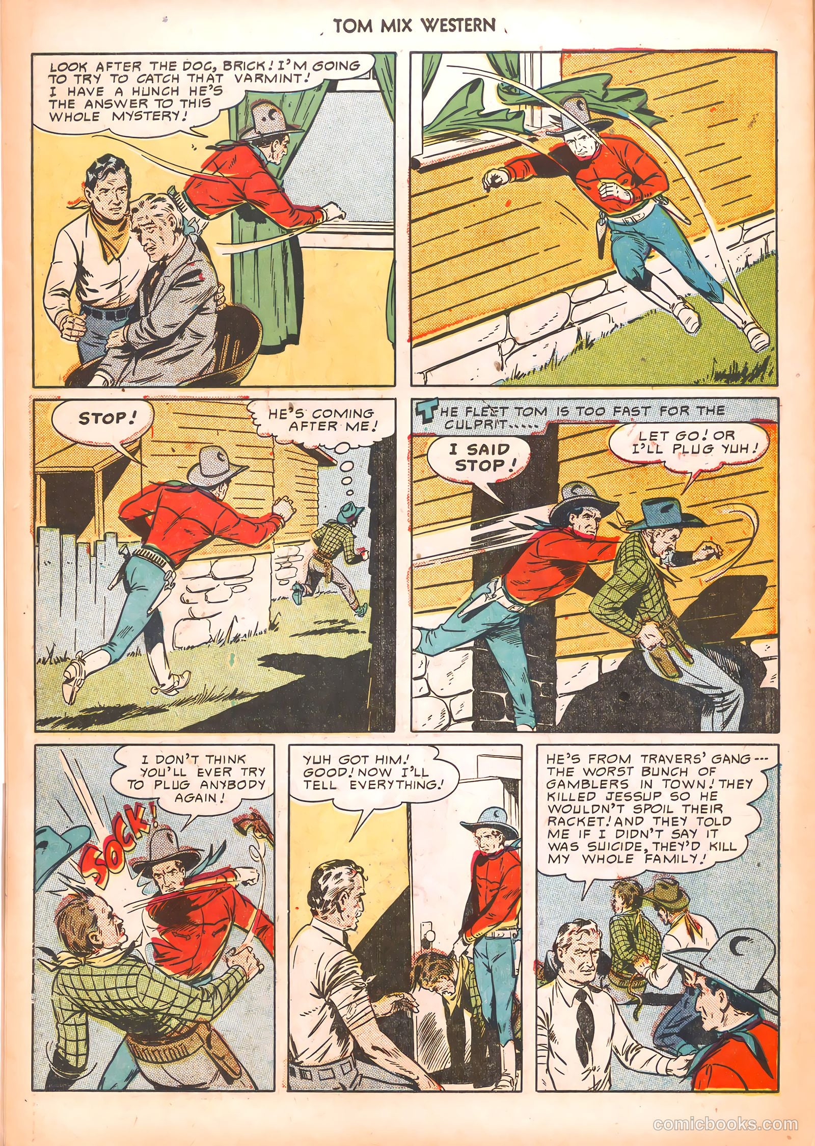 Tom Mix Western #34 (1950) — page 22 of 36