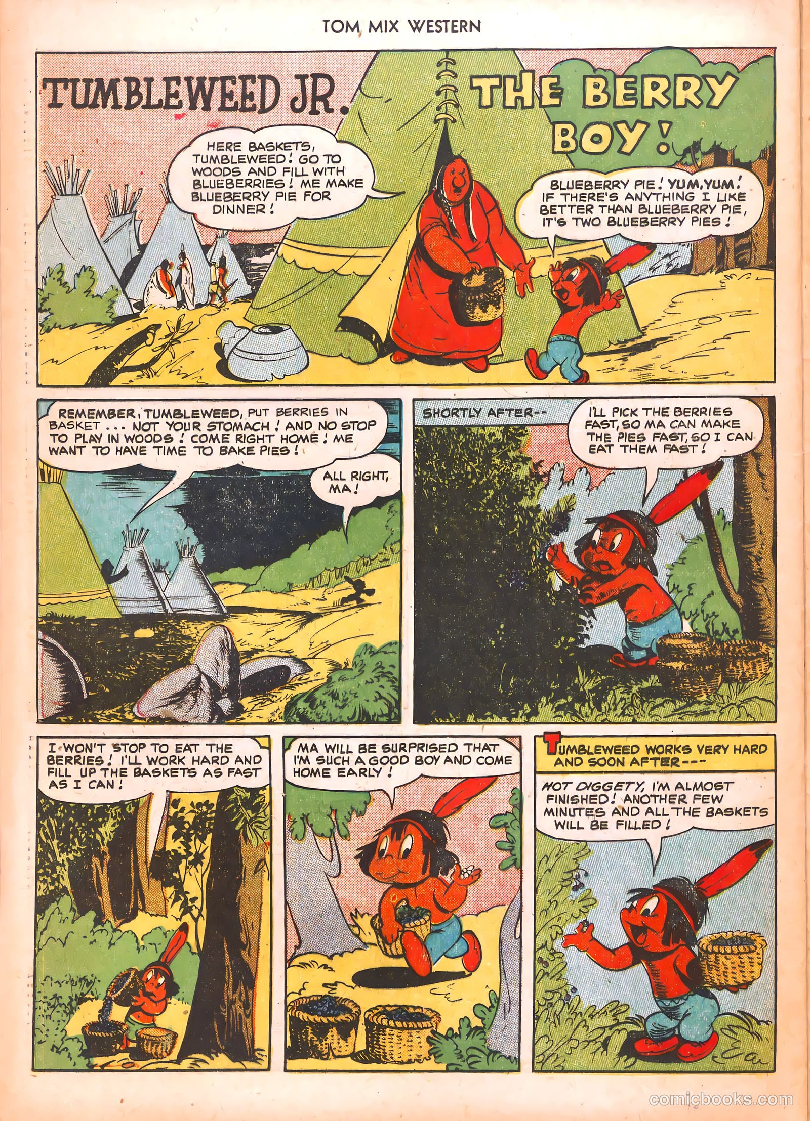 Tom Mix Western #34 (1950) — page 24 of 36