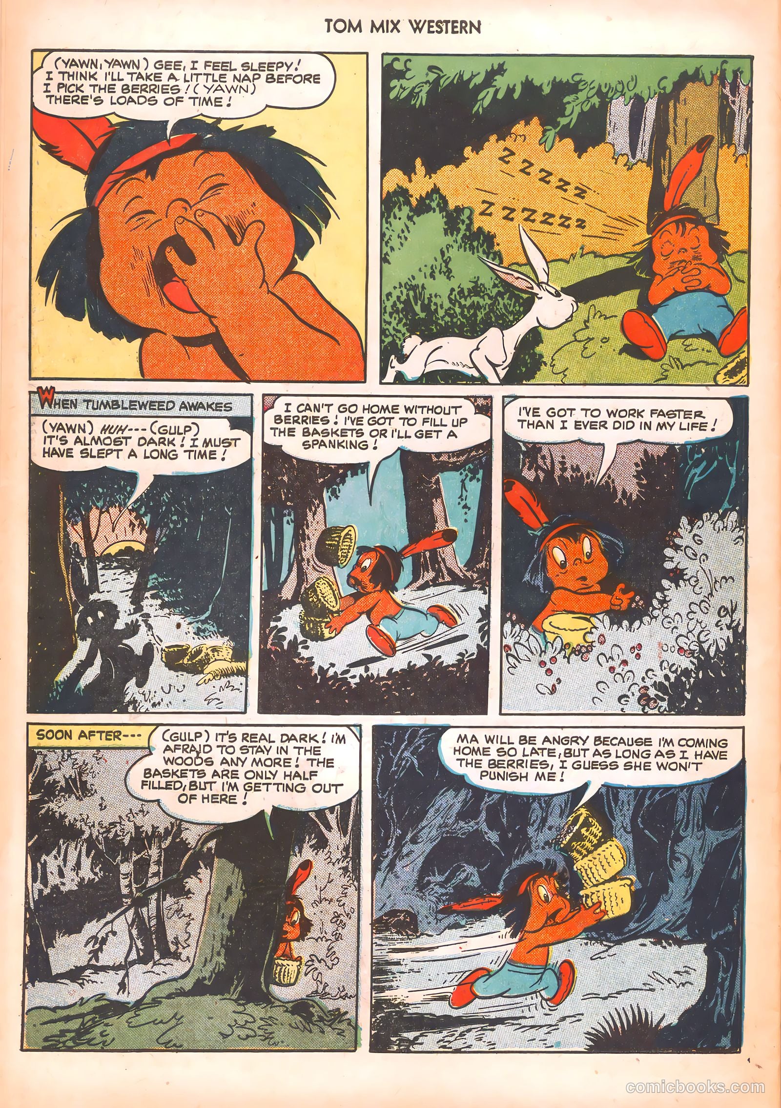 Tom Mix Western #34 (1950) — page 26 of 36