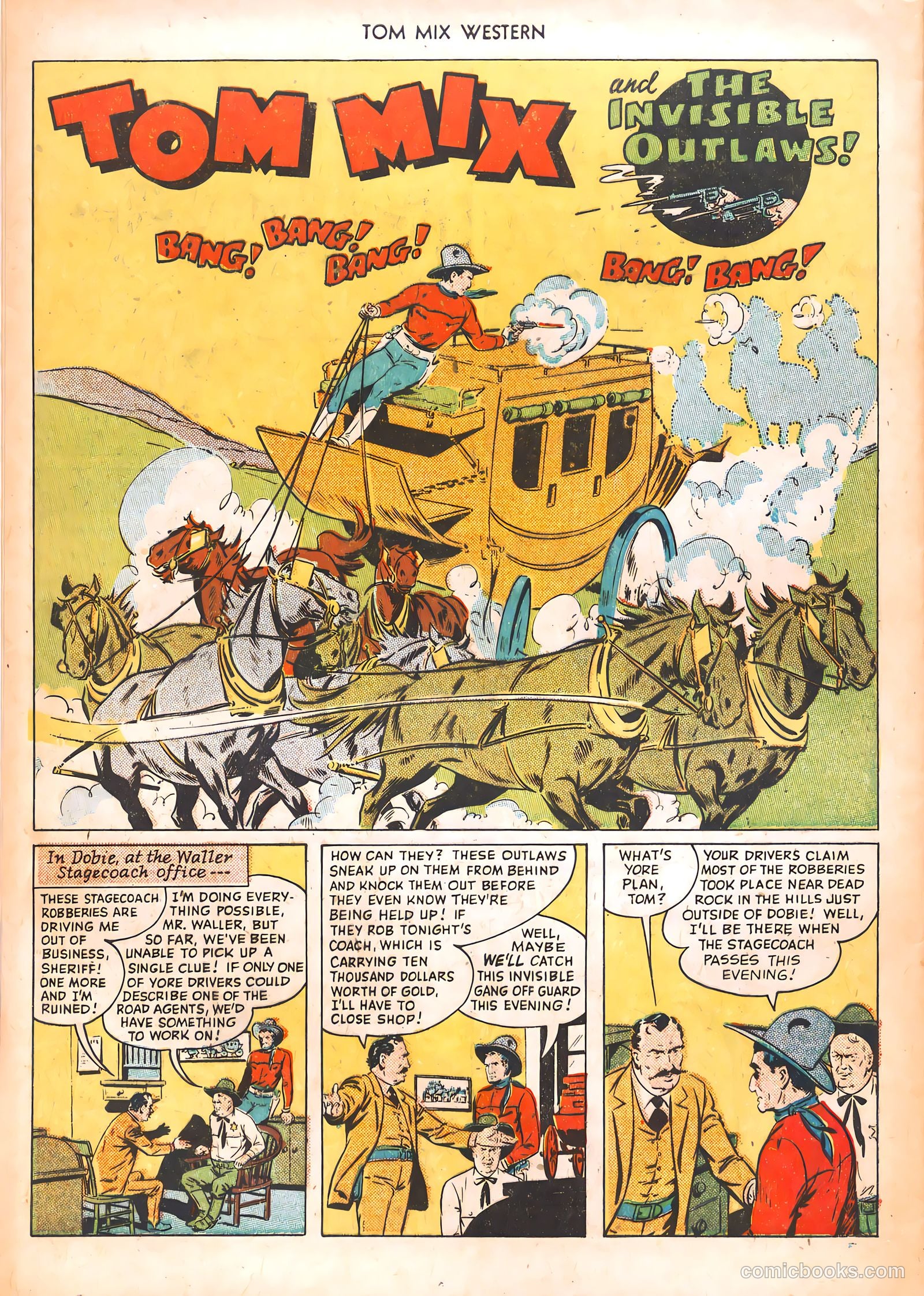 Tom Mix Western #34 (1950) — page 28 of 36