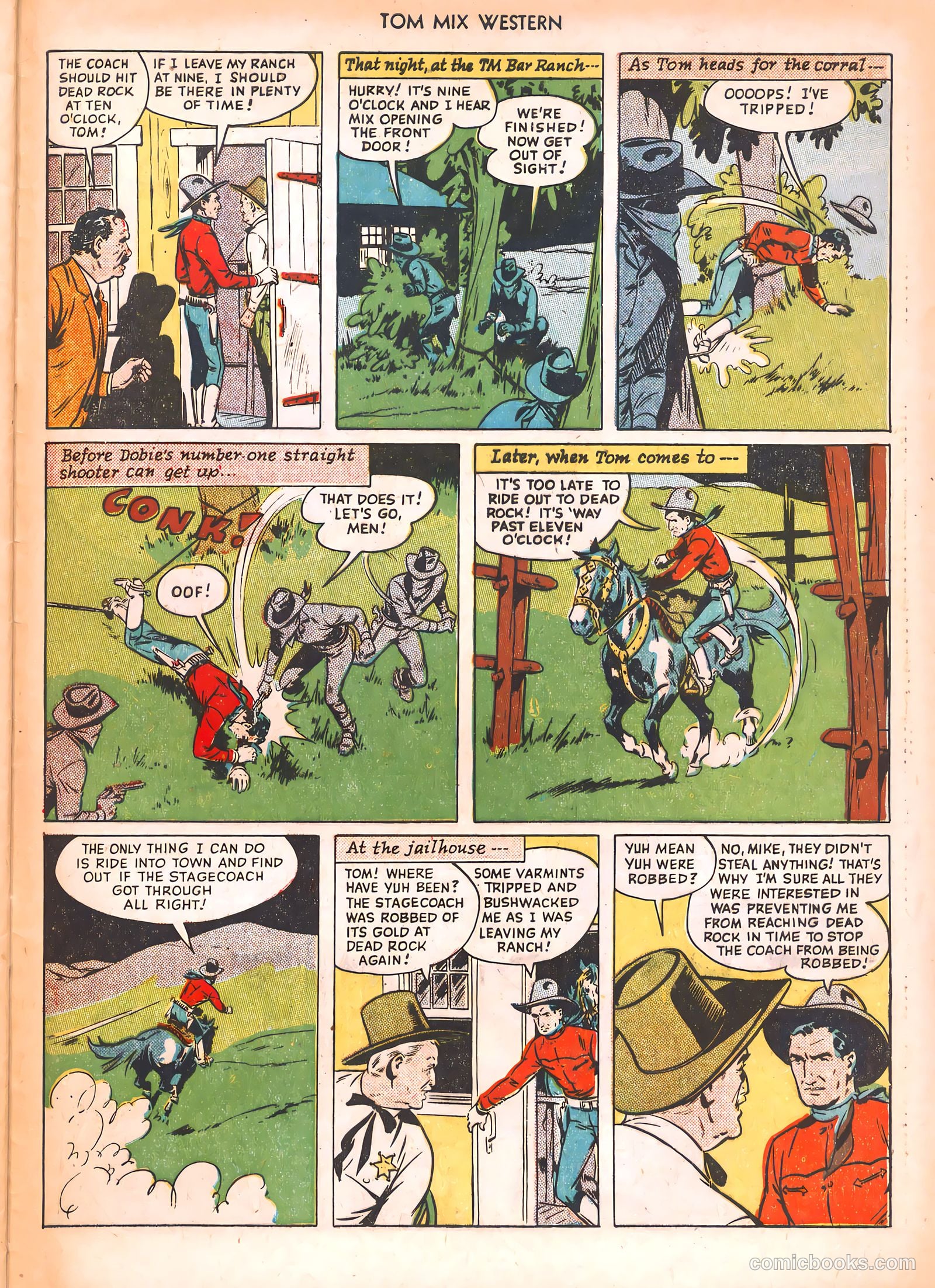 Tom Mix Western #34 (1950) — page 29 of 36