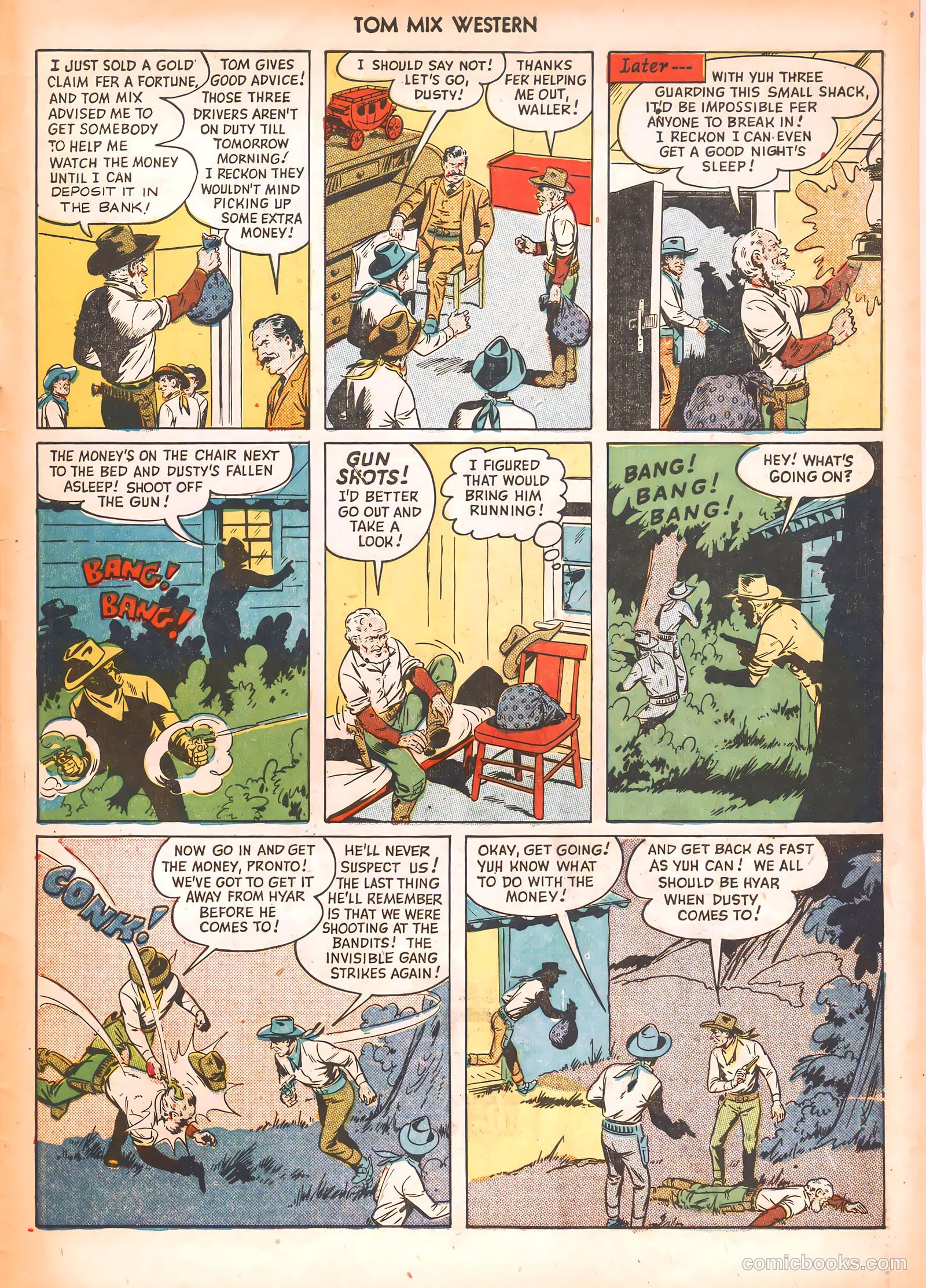 Tom Mix Western #34 (1950) — page 31 of 36
