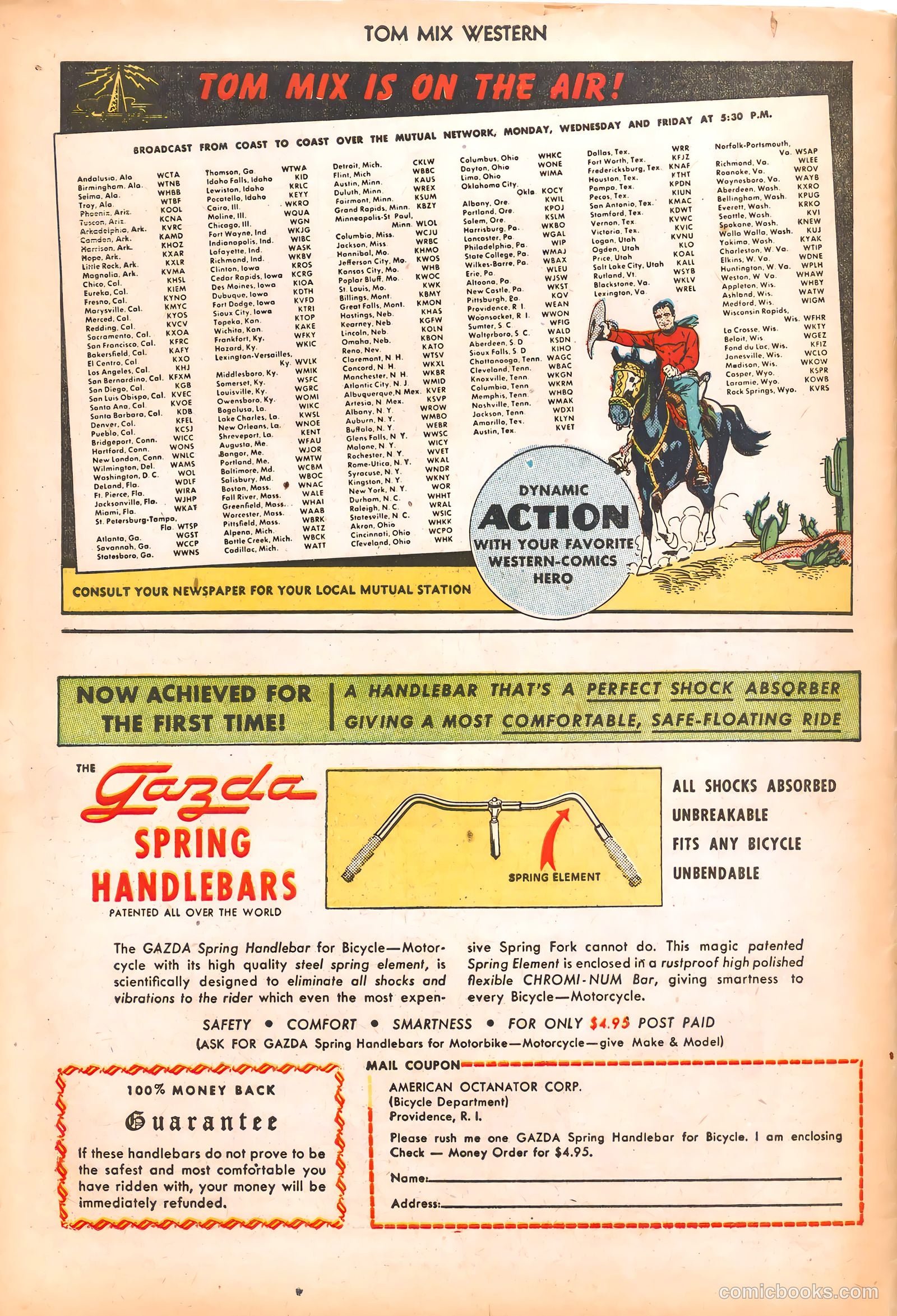 Tom Mix Western #34 (1950) — page 34 of 36