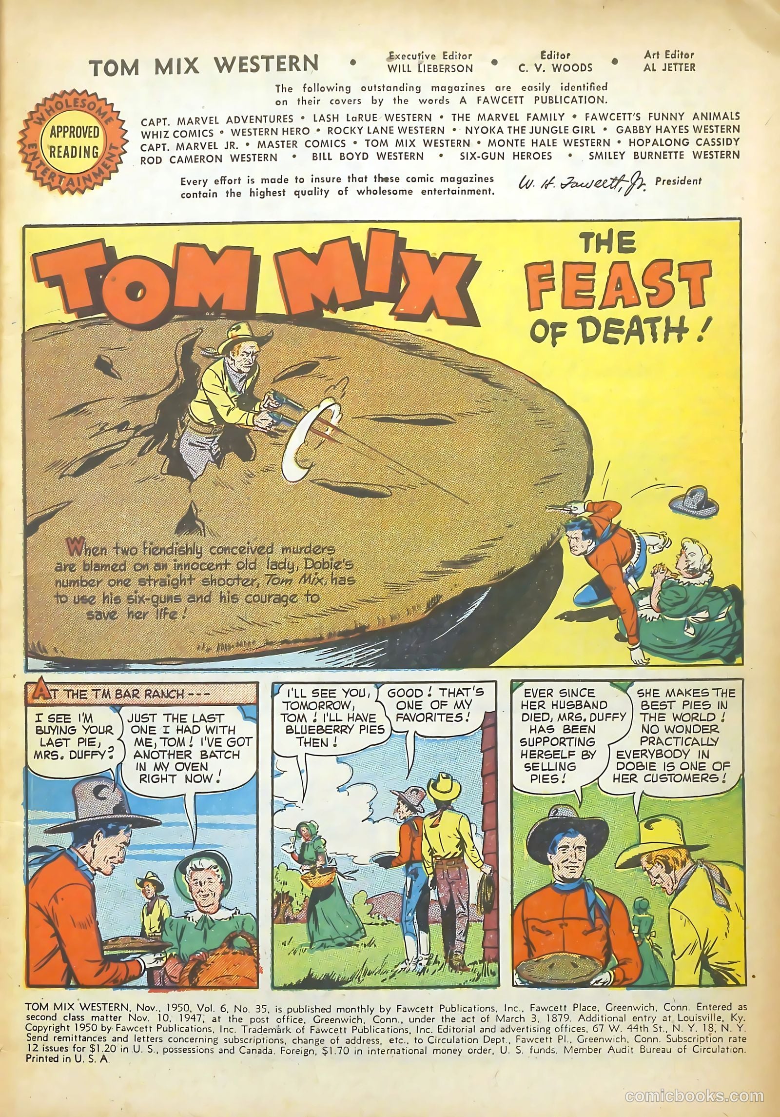 Tom Mix Western #35 (1950) — page 3 of 52