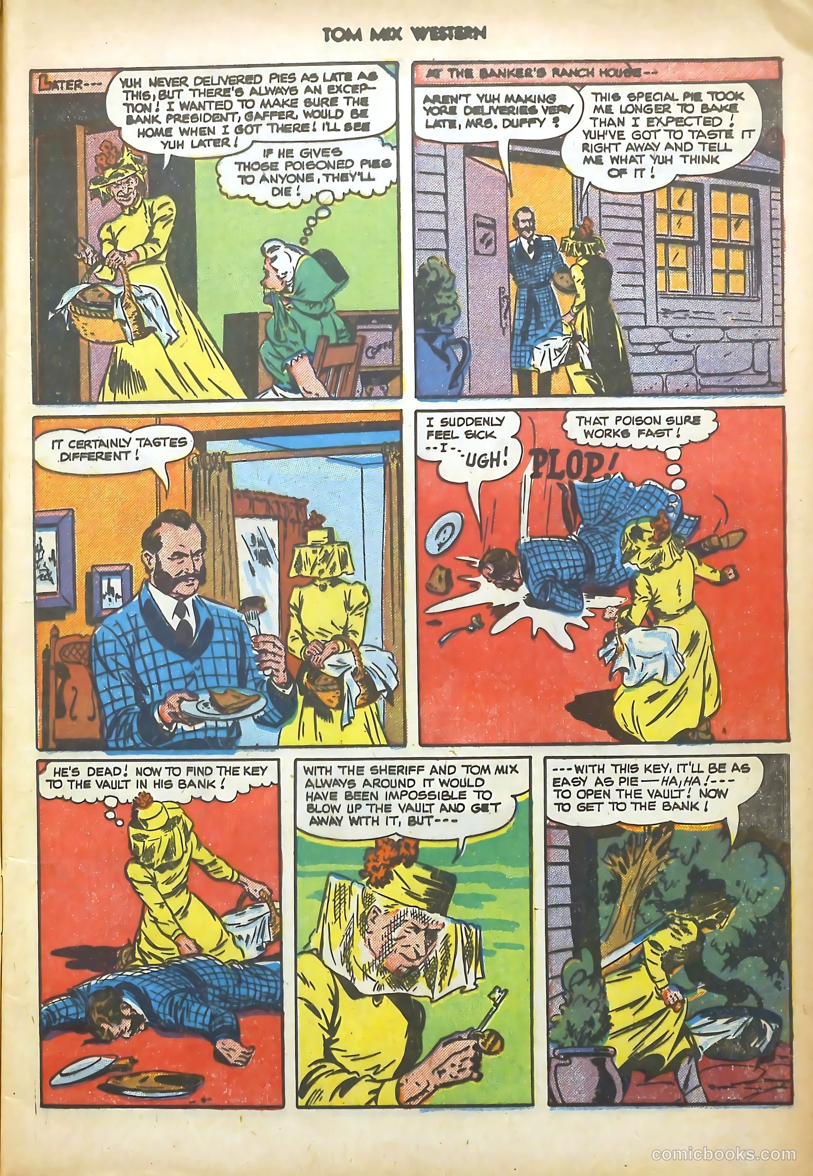 Tom Mix Western #35 (1950) — page 5 of 52