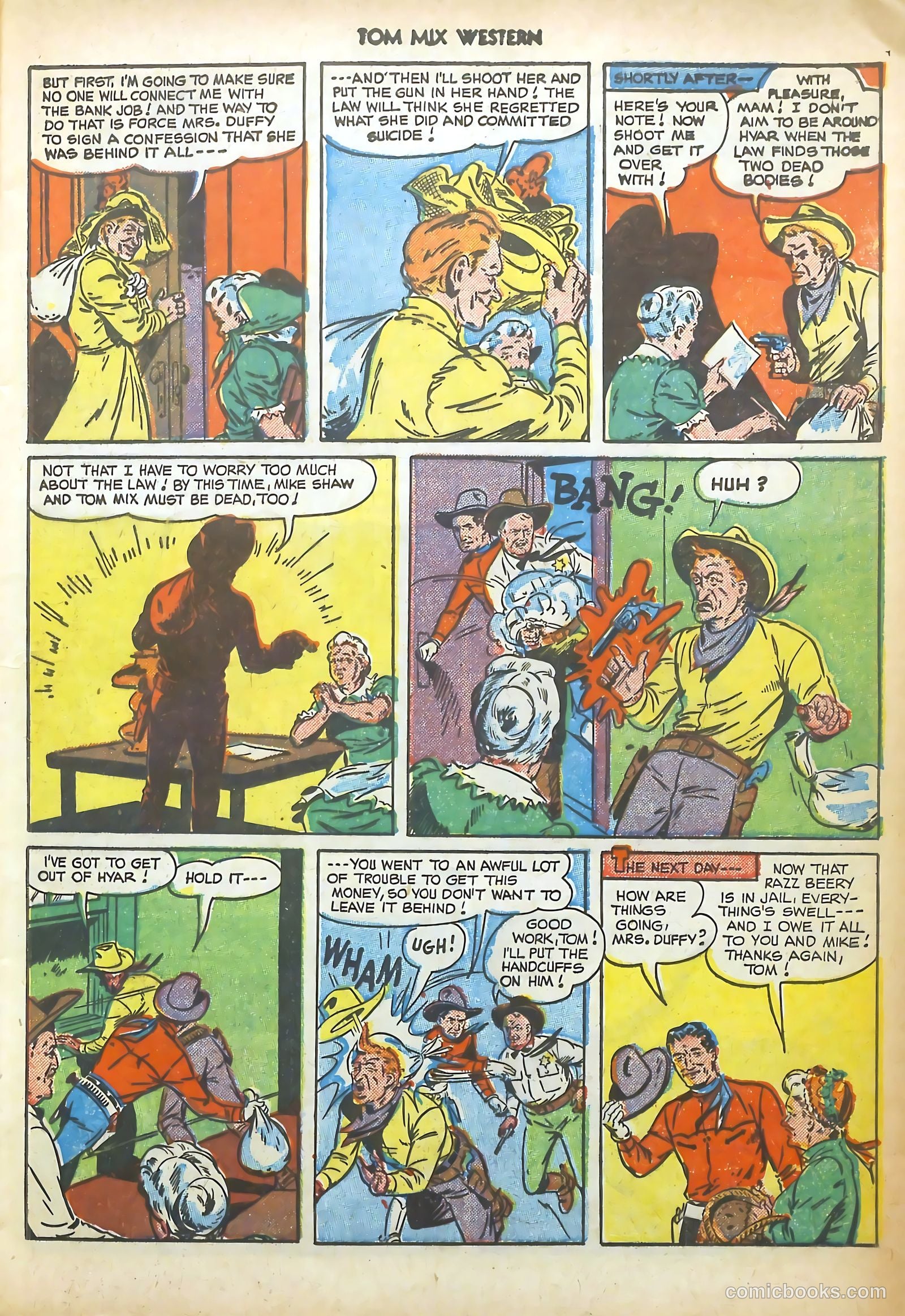 Tom Mix Western #35 (1950) — page 9 of 52