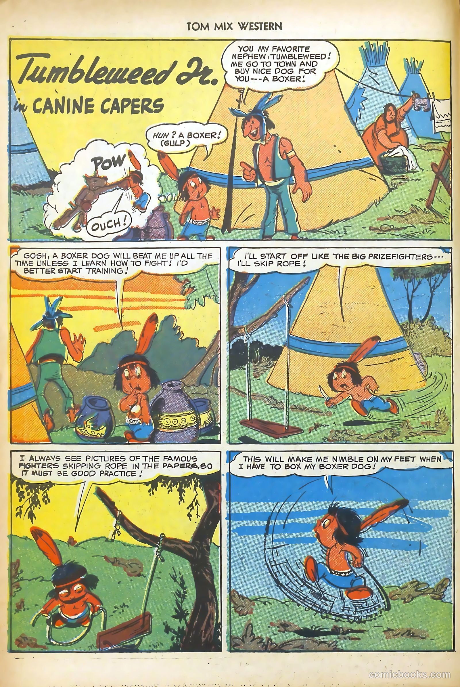 Tom Mix Western #35 (1950) — page 10 of 52