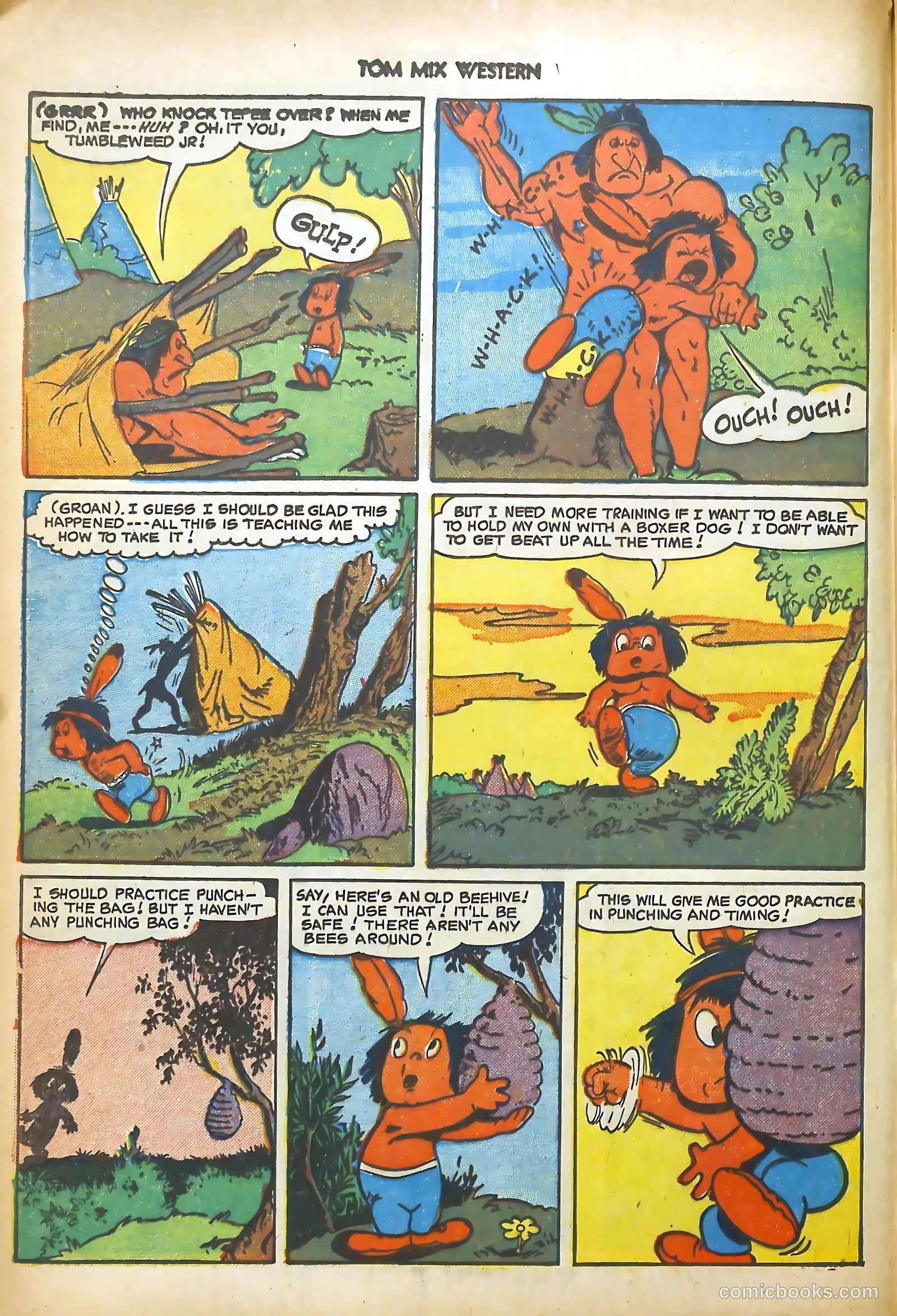 Tom Mix Western #35 (1950) — page 12 of 52