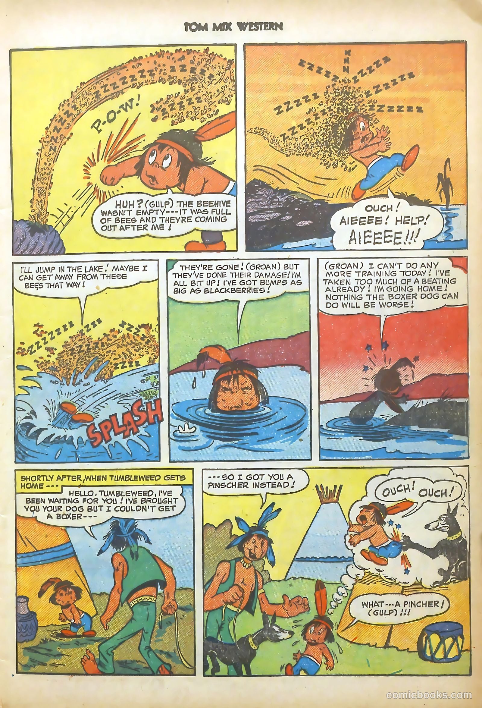 Tom Mix Western #35 (1950) — page 13 of 52