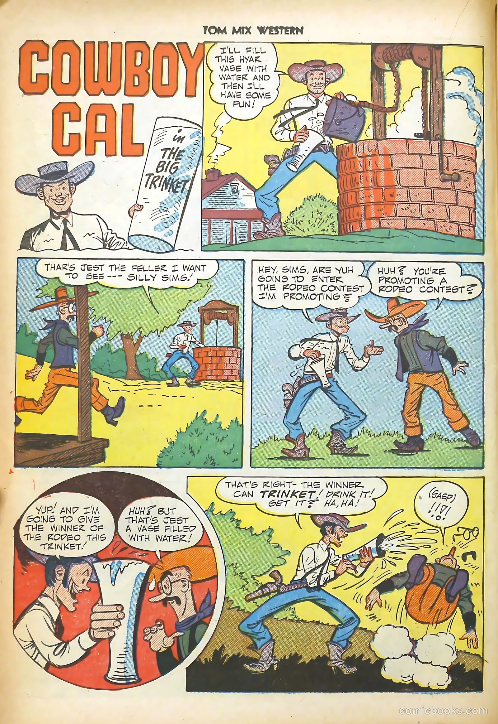 Tom Mix Western #35 (1950) — page 14 of 52