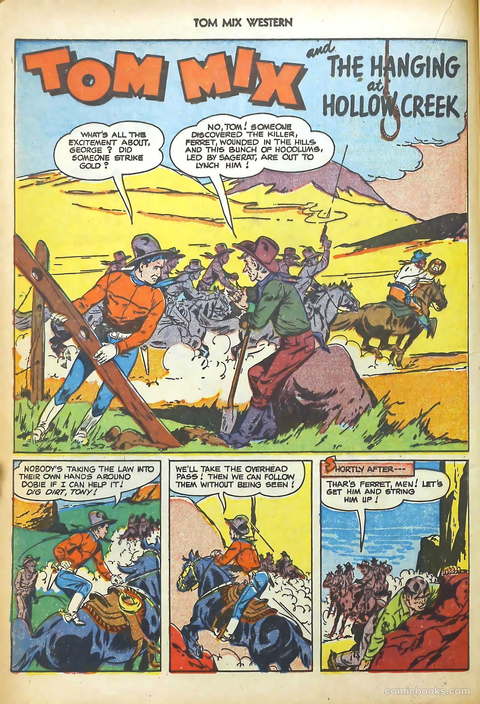 Tom Mix Western #35 (1950) — page 16 of 52