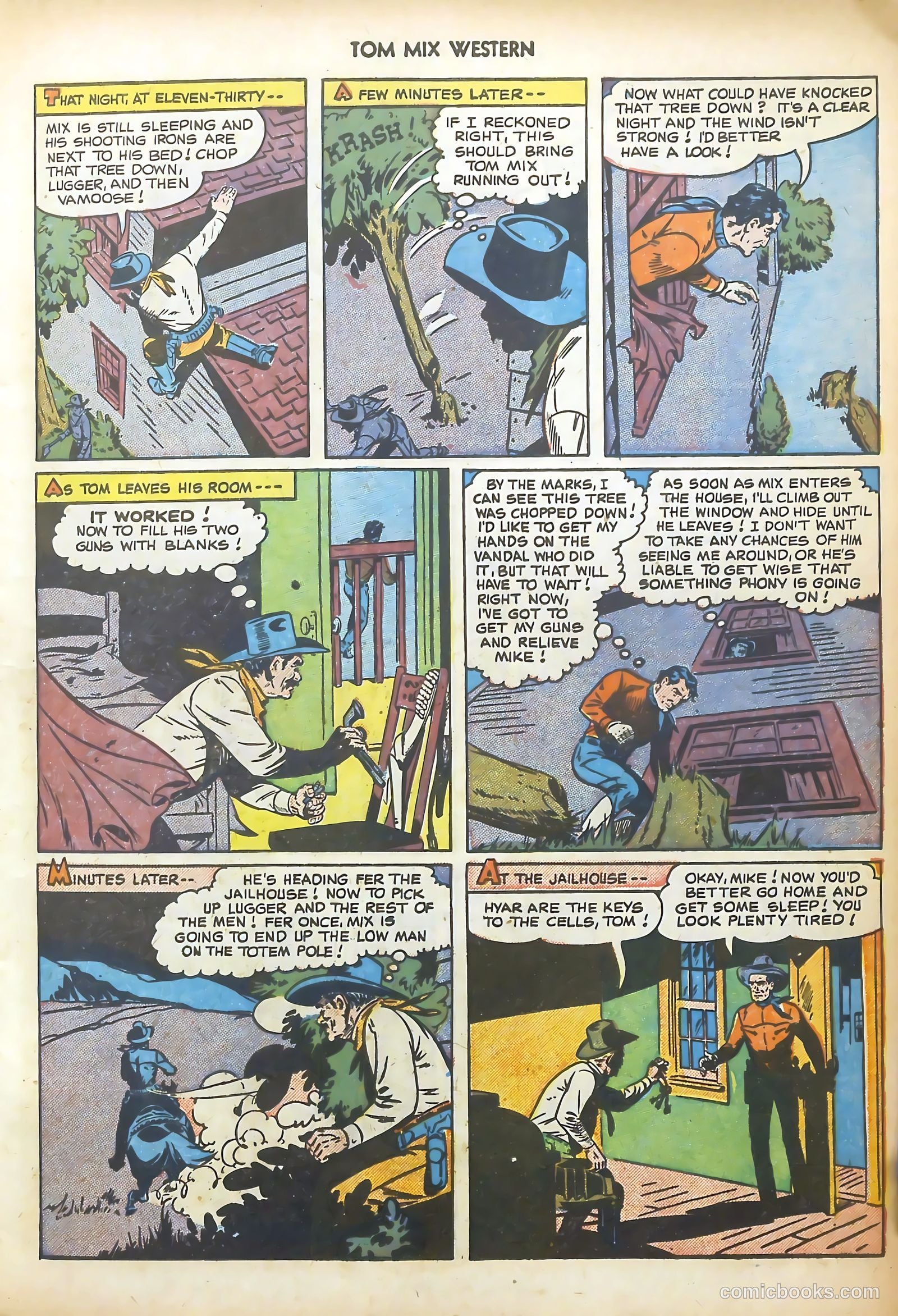 Tom Mix Western #35 (1950) — page 19 of 52