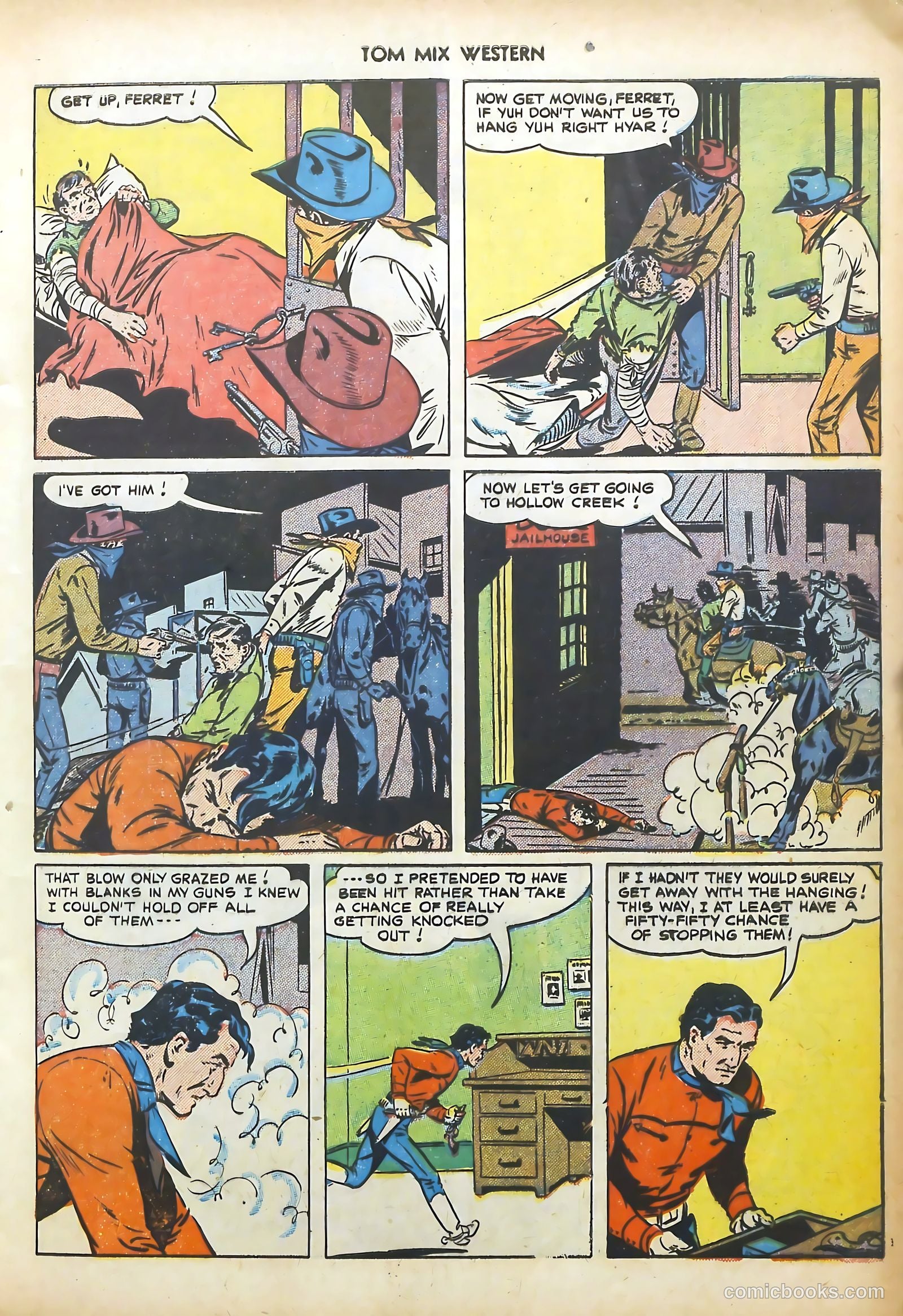 Tom Mix Western #35 (1950) — page 21 of 52