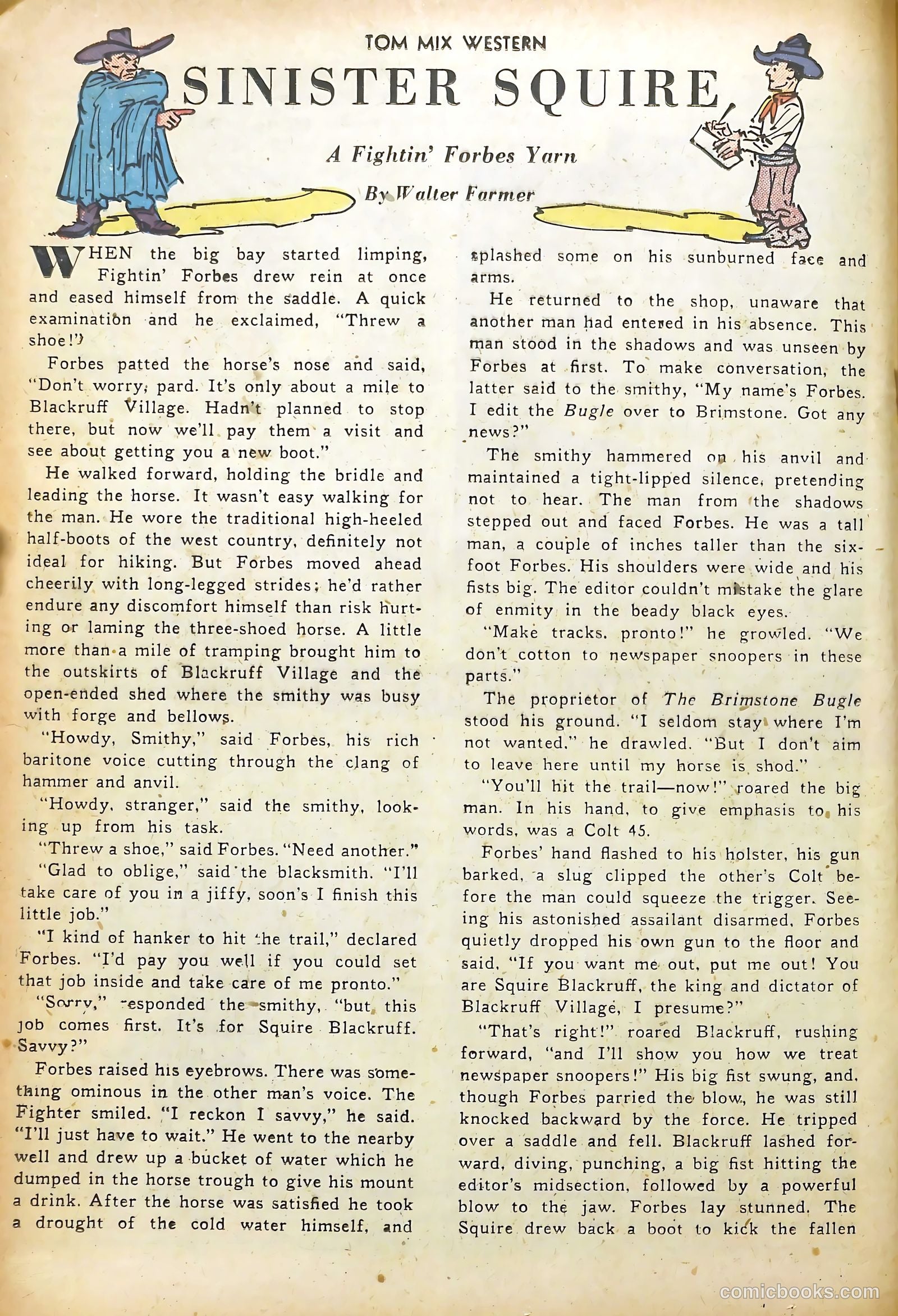 Tom Mix Western #35 (1950) — page 24 of 52