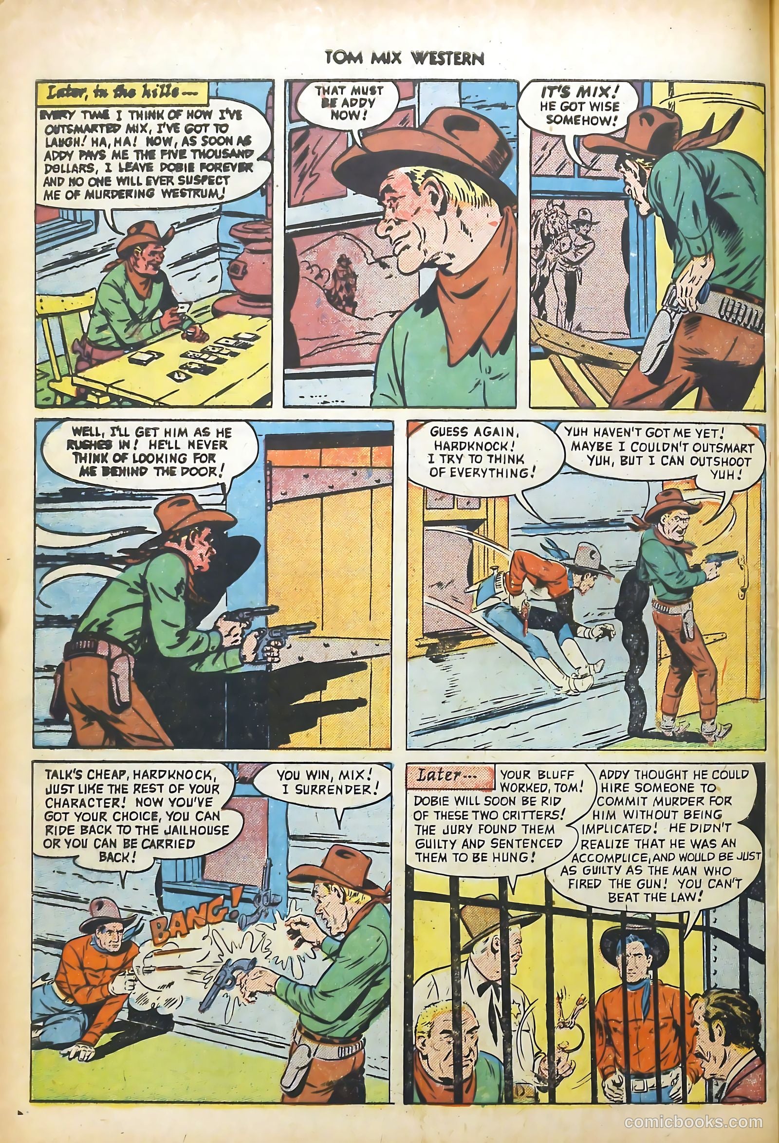 Tom Mix Western #35 (1950) — page 32 of 52