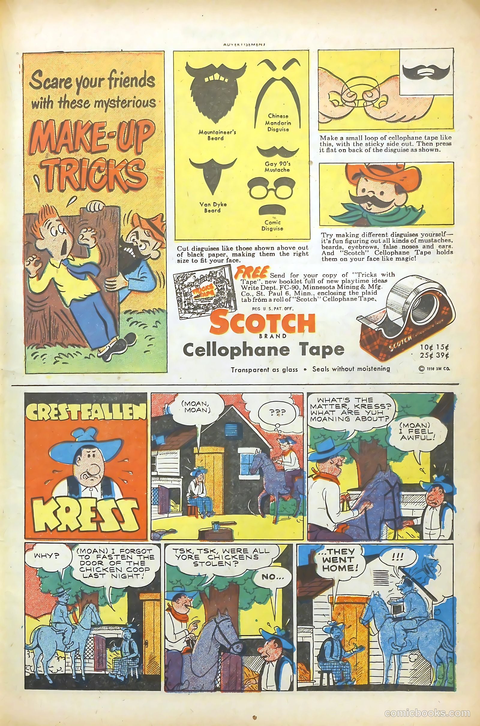 Tom Mix Western #35 (1950) — page 35 of 52
