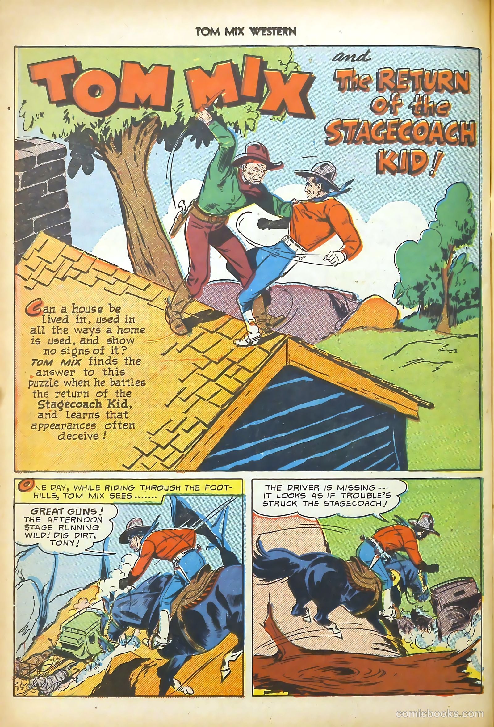 Tom Mix Western #35 (1950) — page 42 of 52