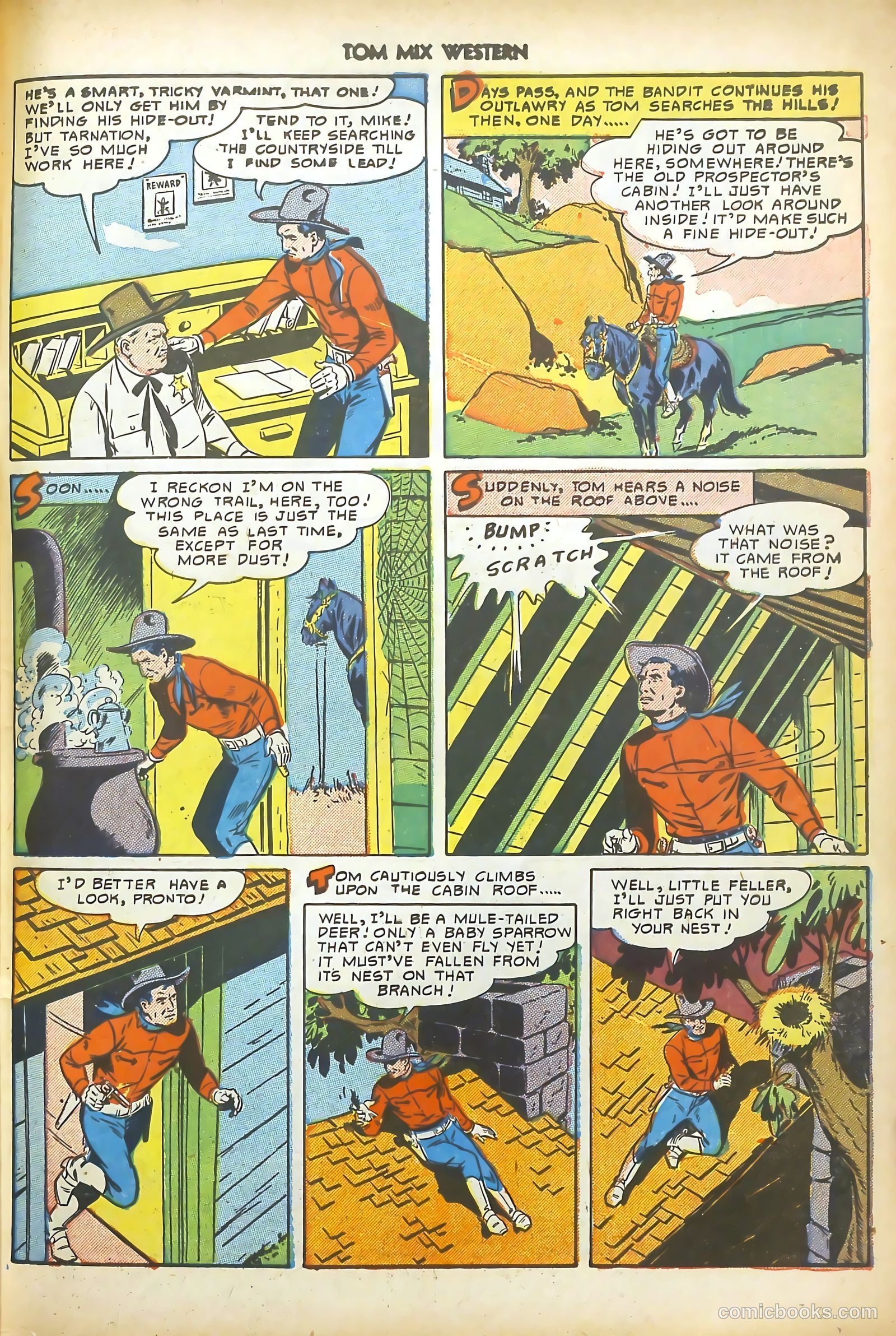 Tom Mix Western #35 (1950) — page 47 of 52