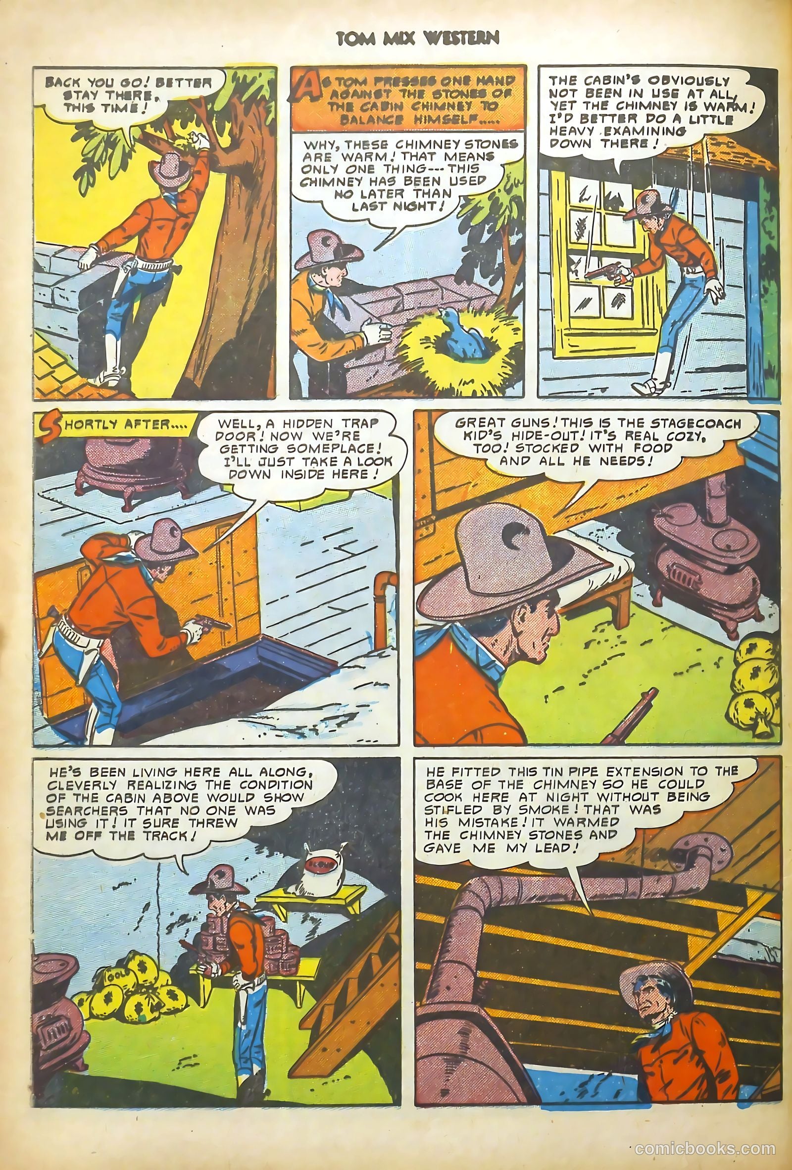 Tom Mix Western #35 (1950) — page 48 of 52