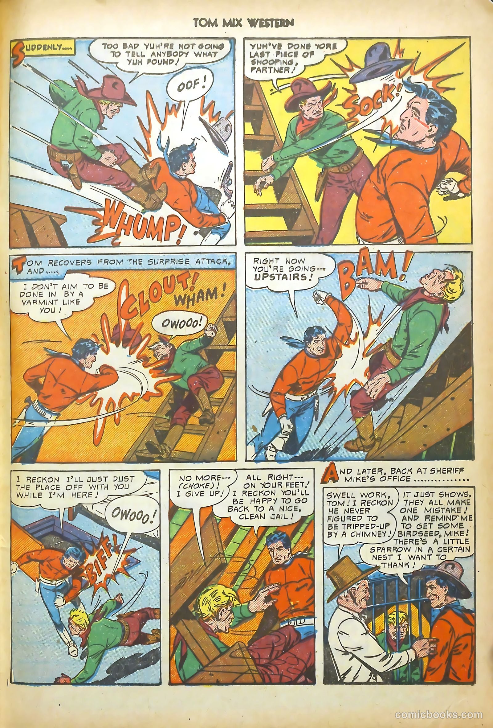 Tom Mix Western #35 (1950) — page 49 of 52