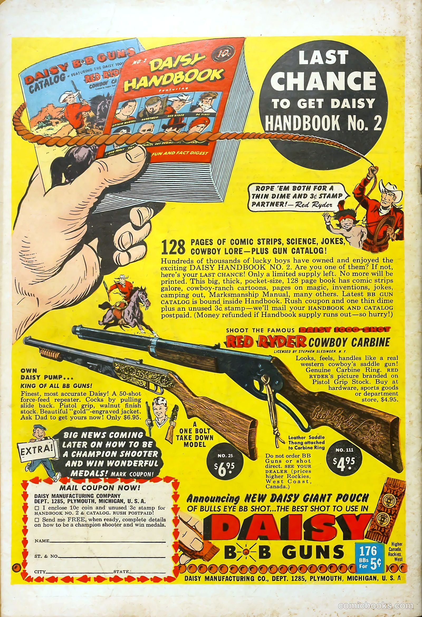 Tom Mix Western #35 (1950) — page 52 of 52