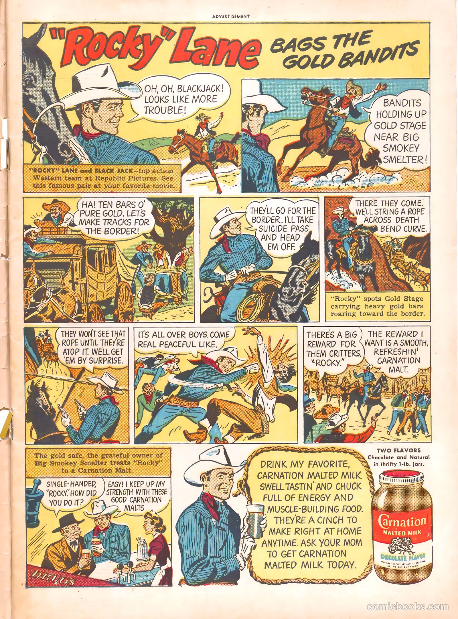 Tom Mix Western #36 (1950) — page 3 of 52