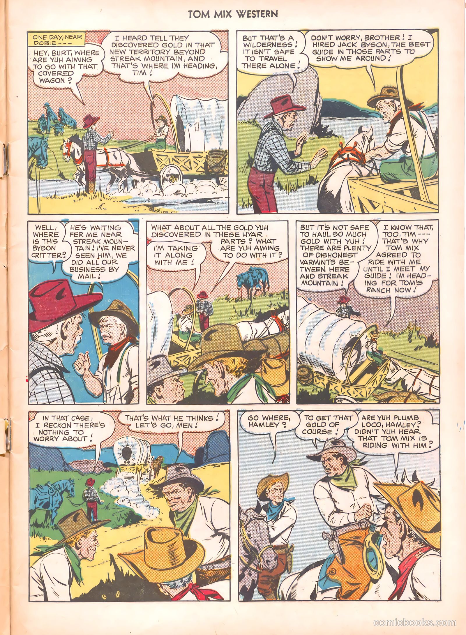Tom Mix Western #36 (1950) — page 5 of 52