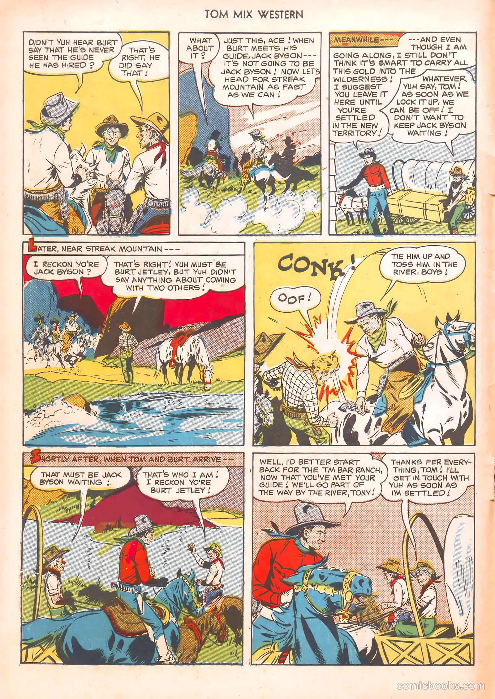 Tom Mix Western #36 (1950) — page 6 of 52