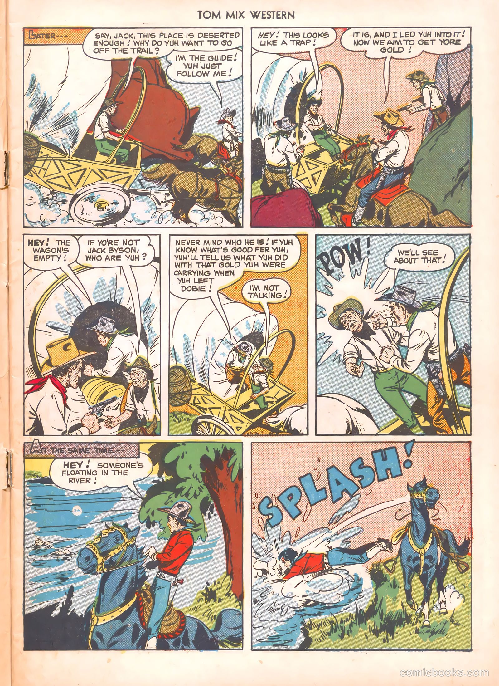 Tom Mix Western #36 (1950) — page 7 of 52