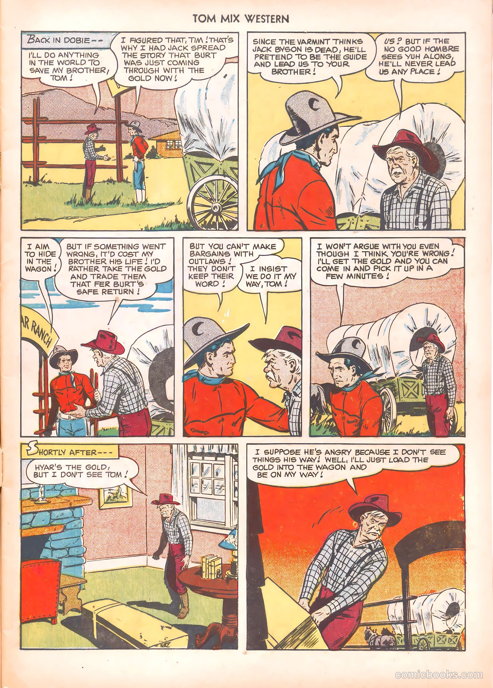 Tom Mix Western #36 (1950) — page 9 of 52