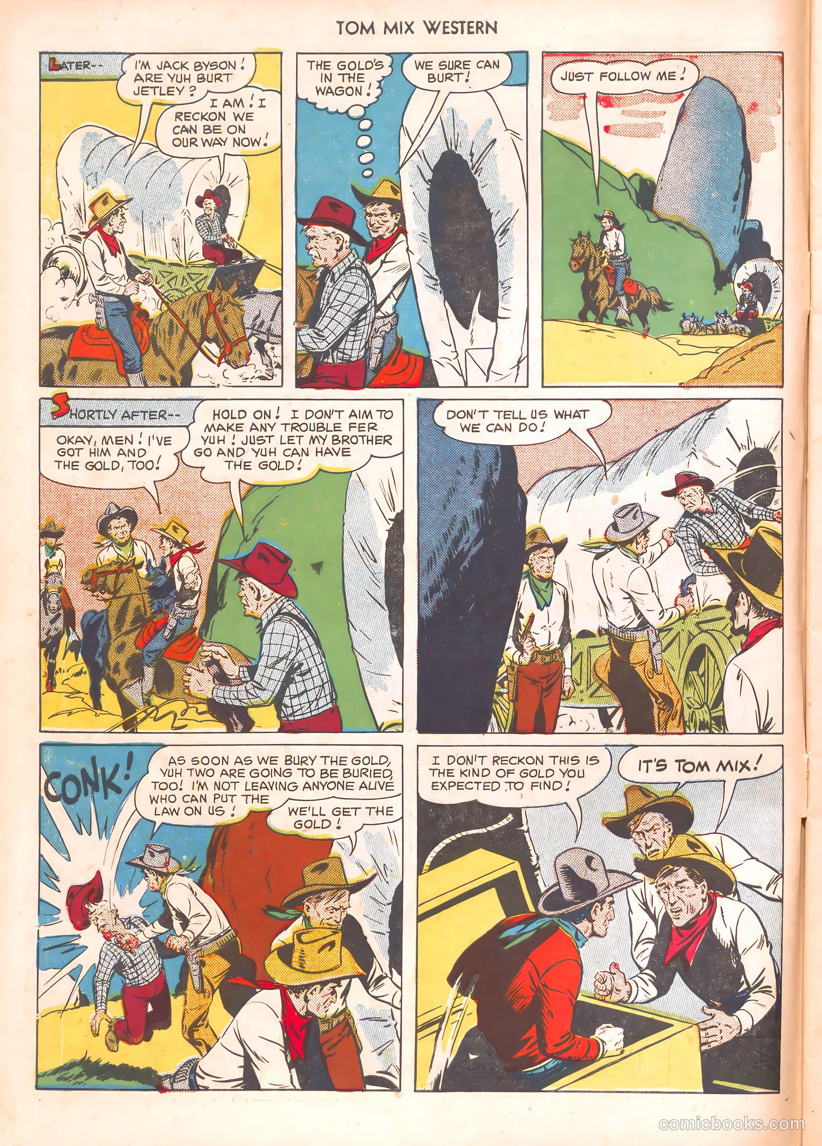 Tom Mix Western #36 (1950) — page 10 of 52