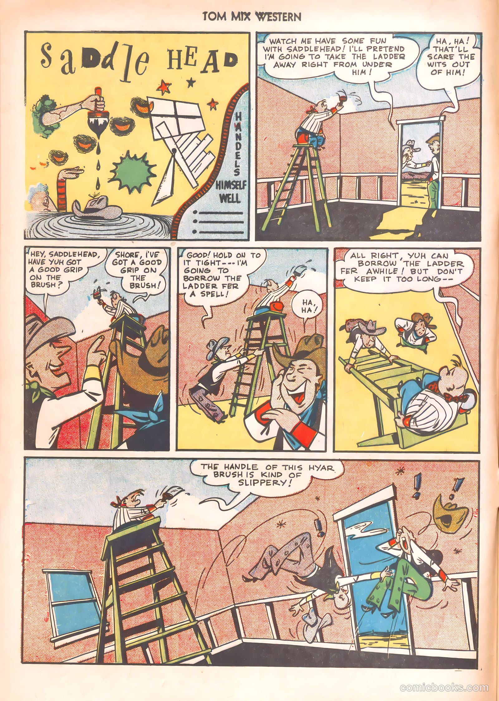 Tom Mix Western #36 (1950) — page 12 of 52