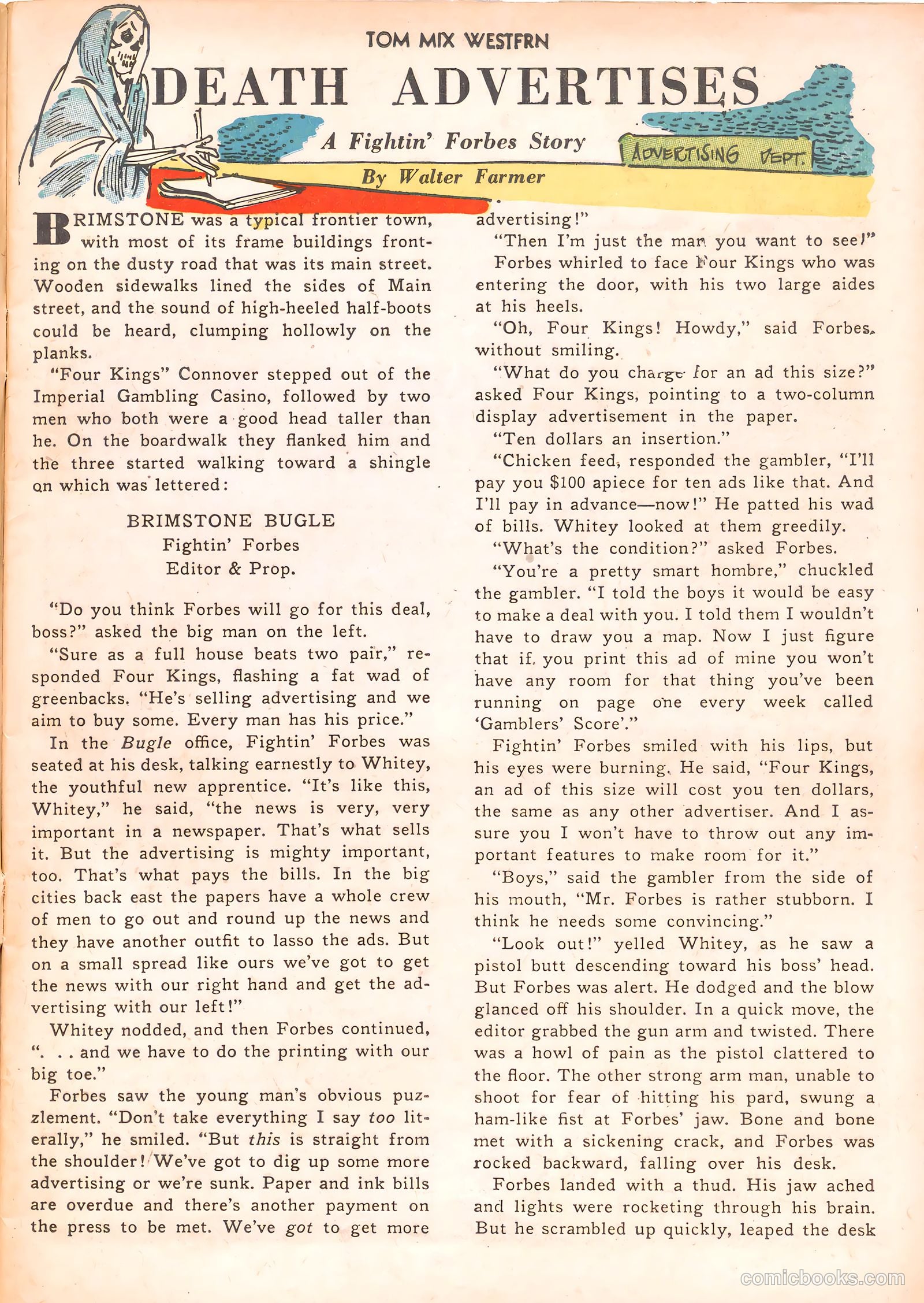 Tom Mix Western #36 (1950) — page 13 of 52