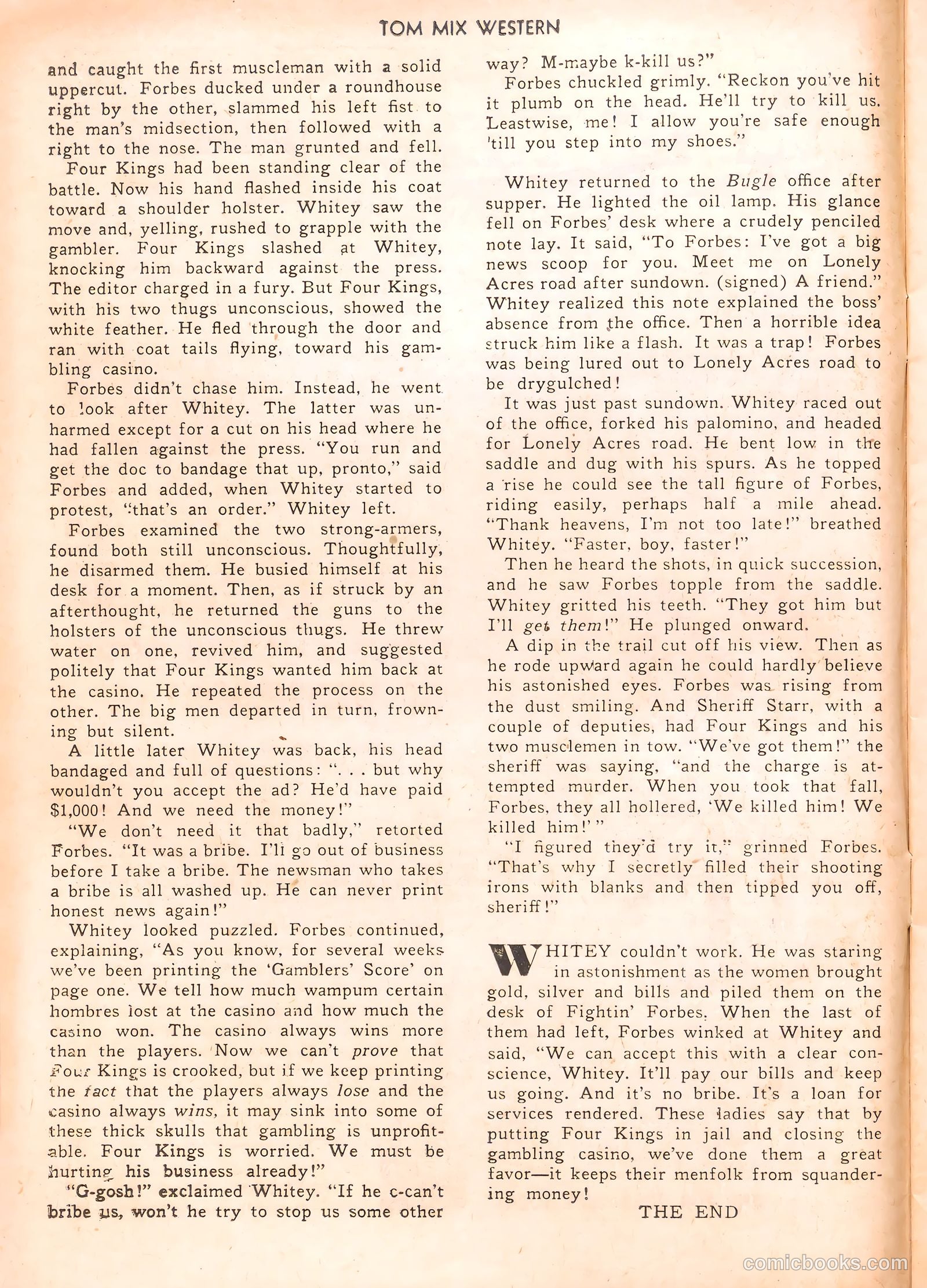 Tom Mix Western #36 (1950) — page 14 of 52
