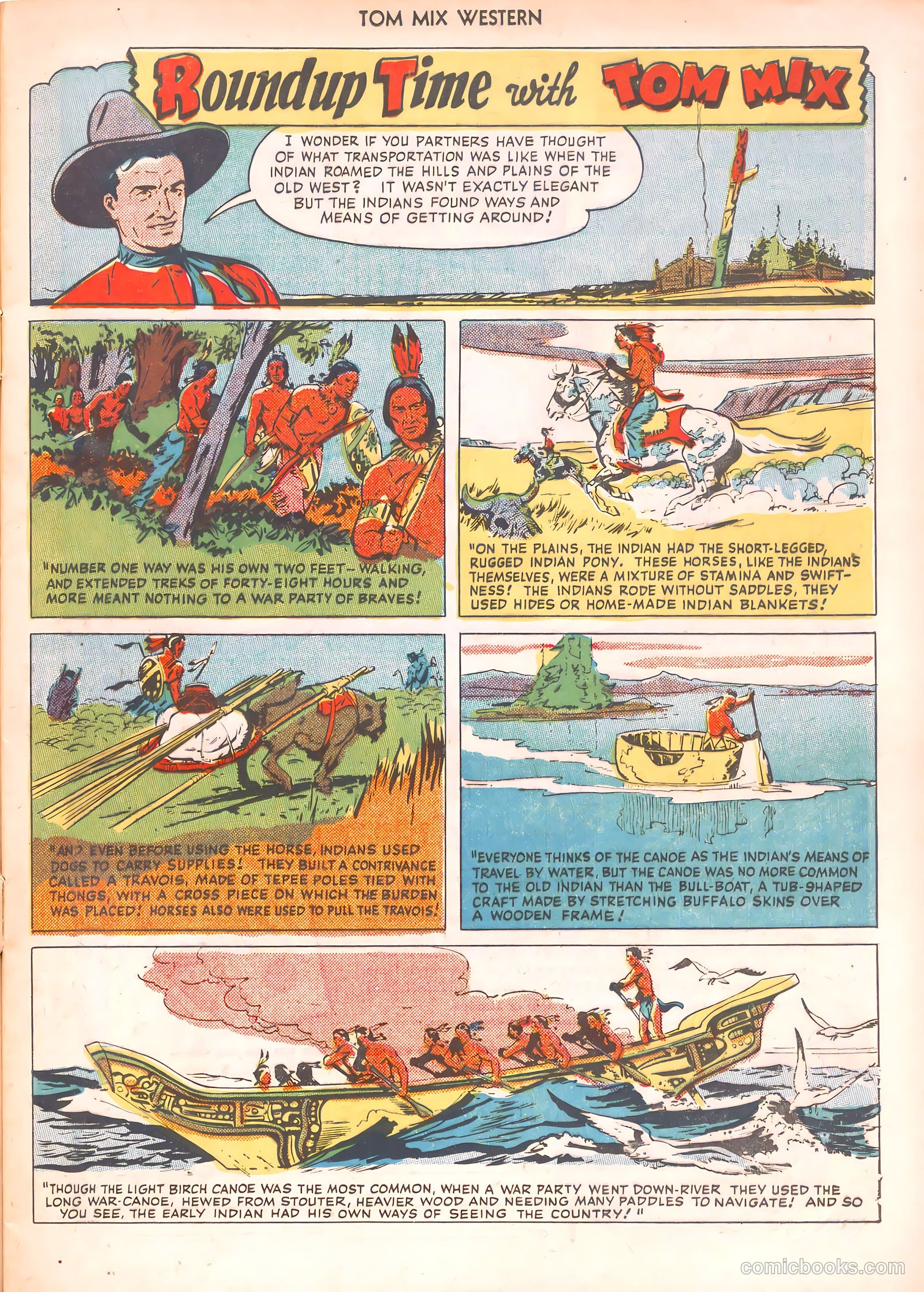 Tom Mix Western #36 (1950) — page 17 of 52