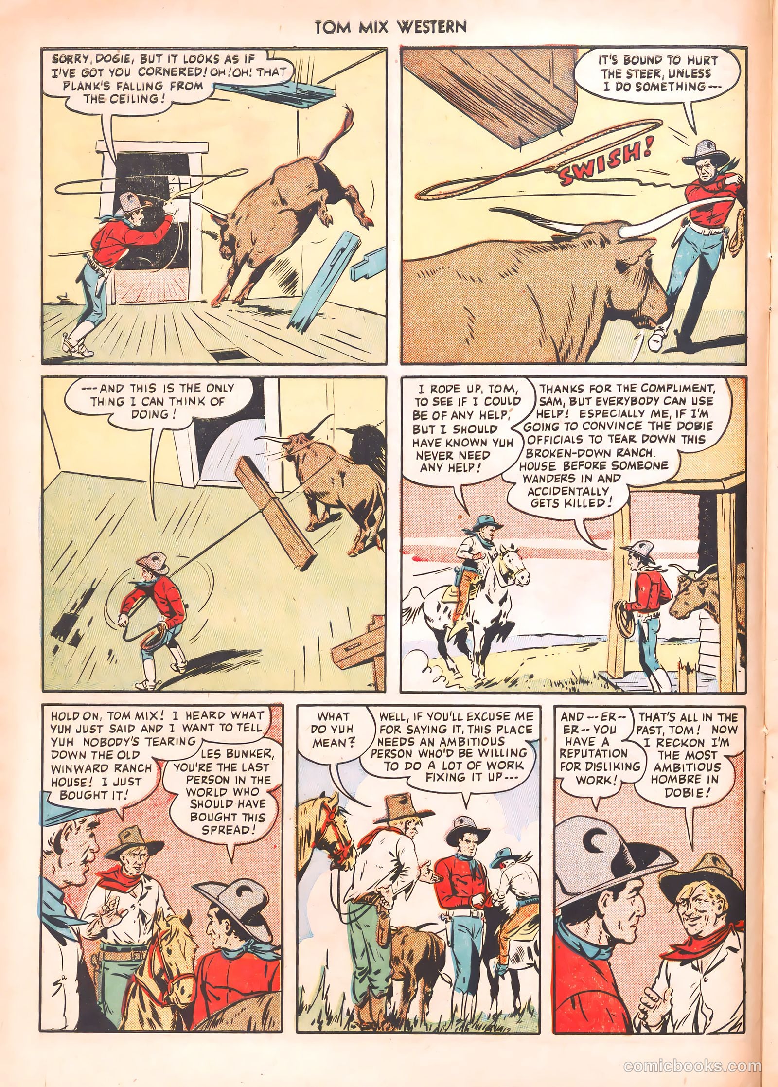 Tom Mix Western #36 (1950) — page 20 of 52