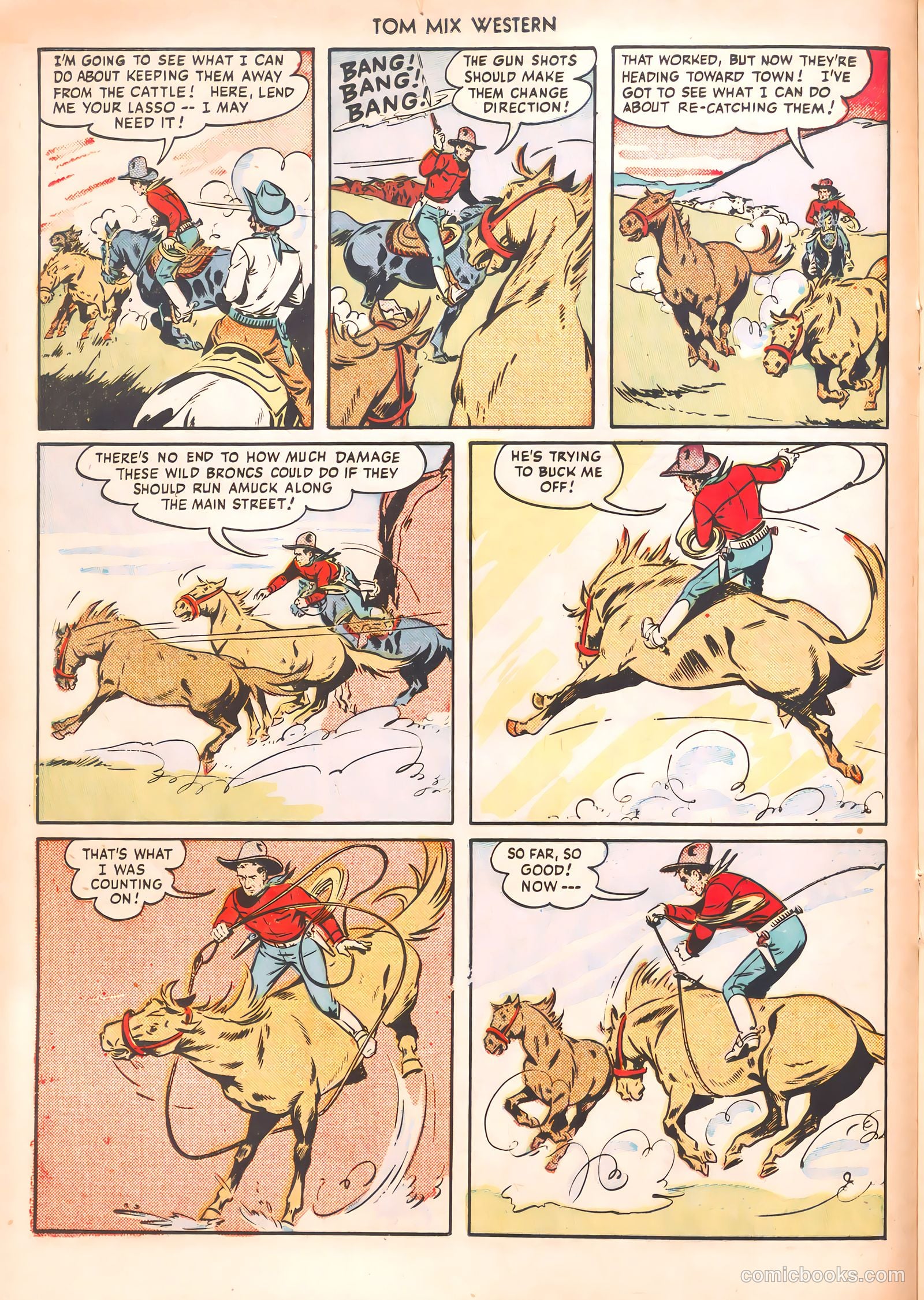 Tom Mix Western #36 (1950) — page 24 of 52